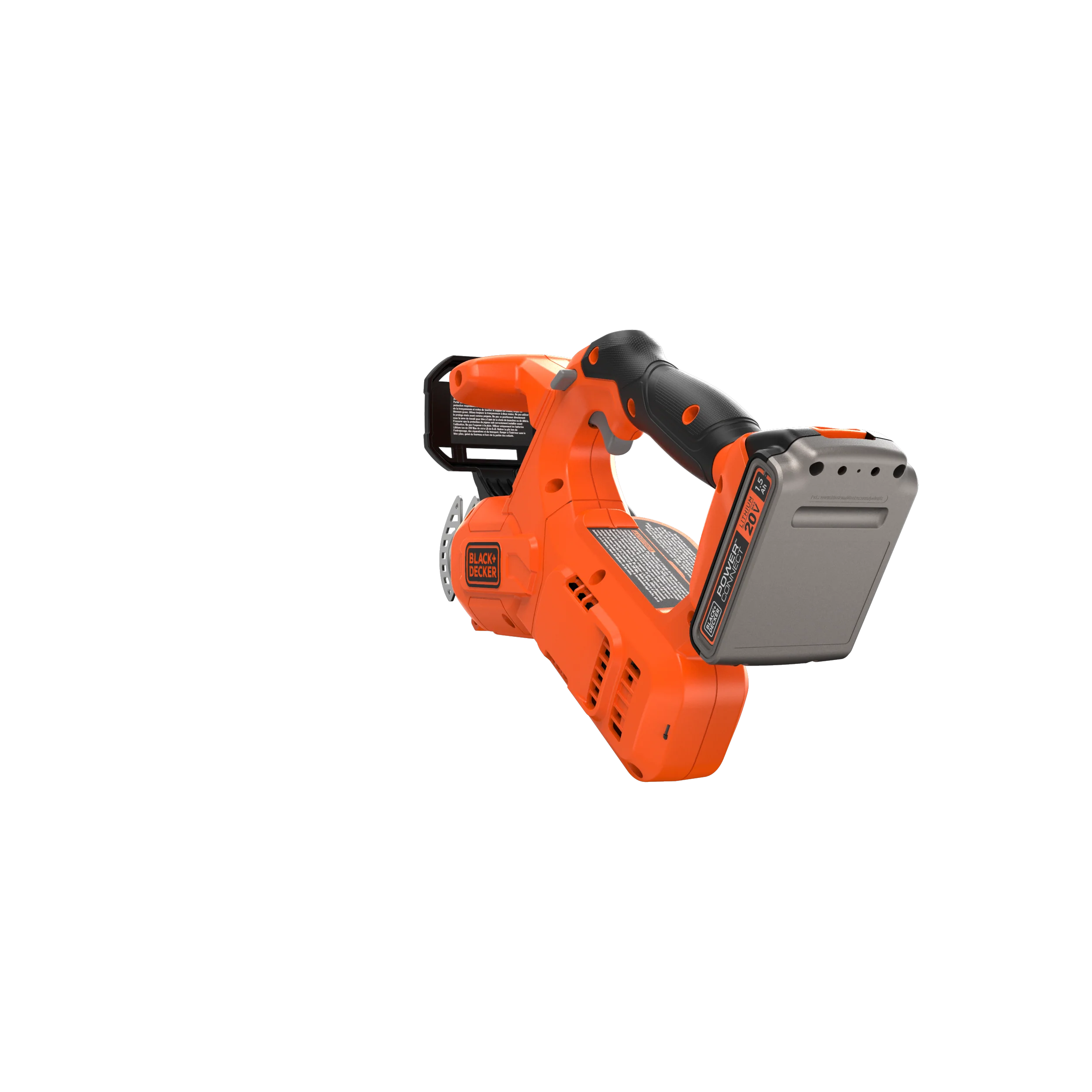 20V MAX* POWERCONNECT™ Cordless 6 Inch Pruning Chainsaw Kit, Battery and Charger Included - Image 46