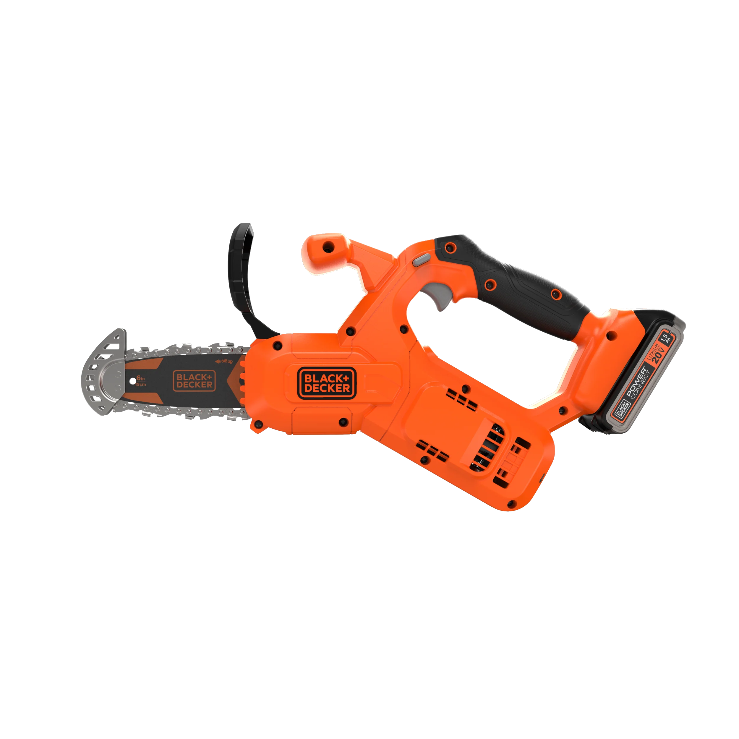 20V MAX* POWERCONNECT™ Cordless 6 Inch Pruning Chainsaw Kit, Battery and Charger Included - Image 59