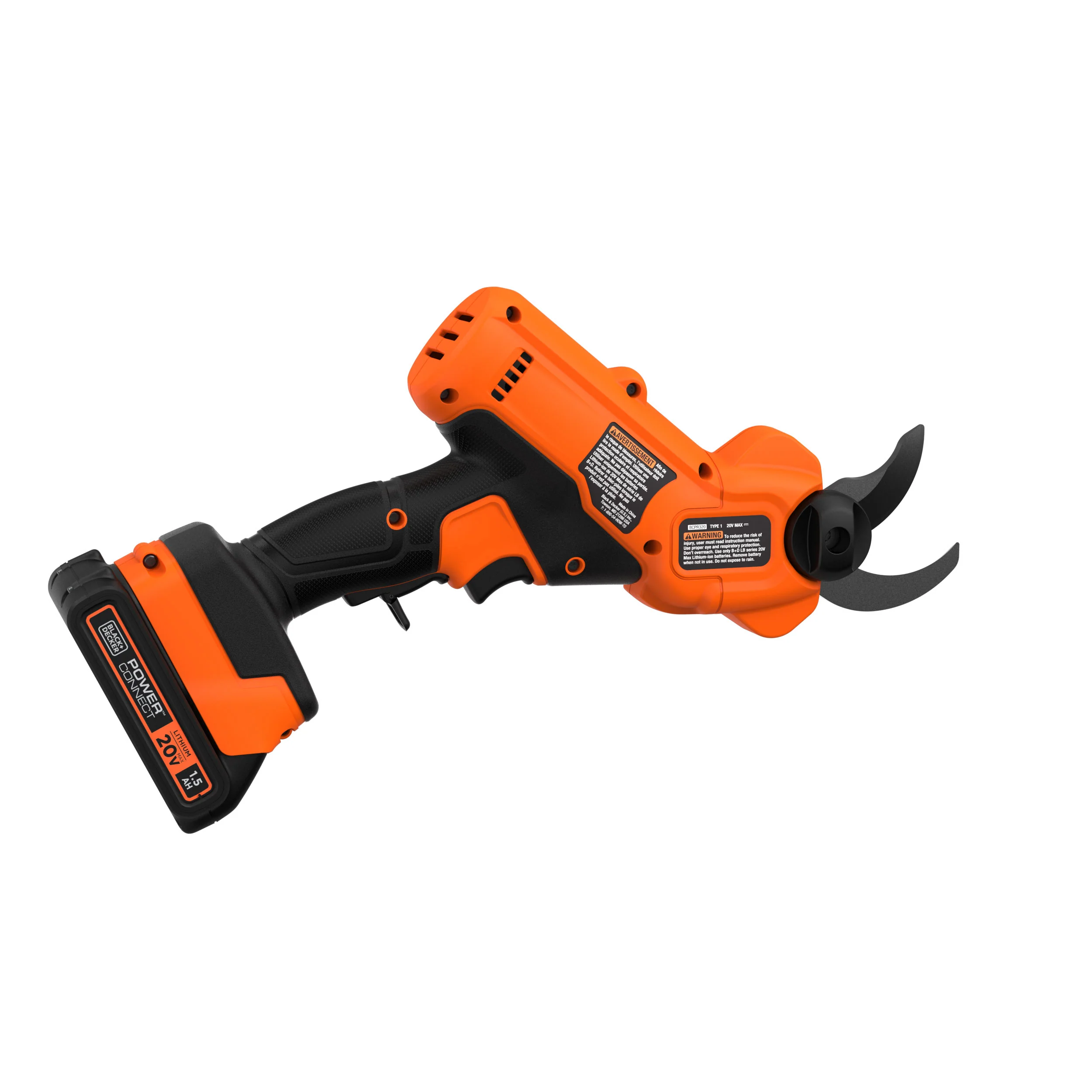20V MAX* POWERCONNECT™ Cordless Pruner, Battery and Charger Included - Image 17