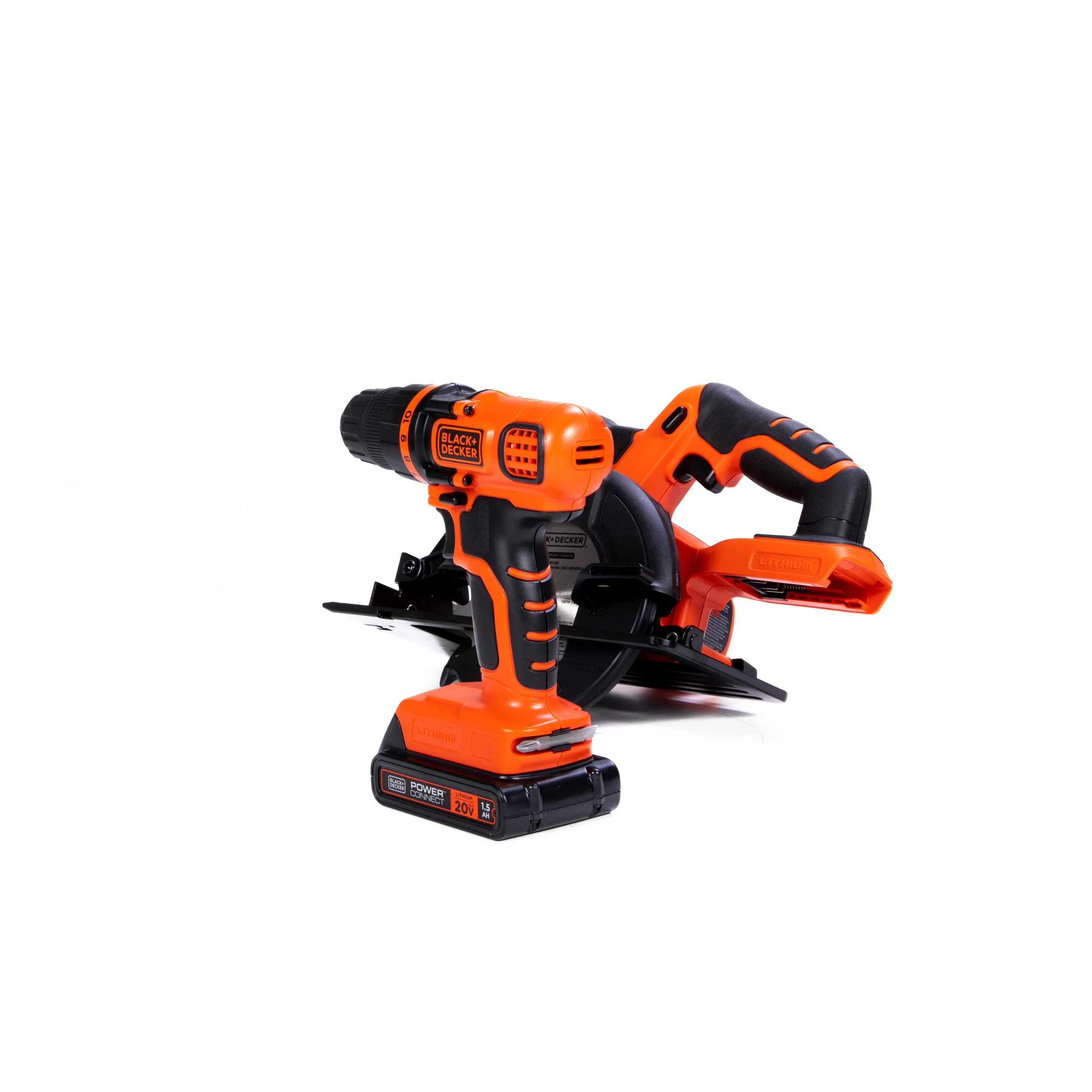 20V MAX* POWERCONNECT™ Cordless Drill/Driver and Circular Saw Combo Kit, Battery and Charger Included - Image 10