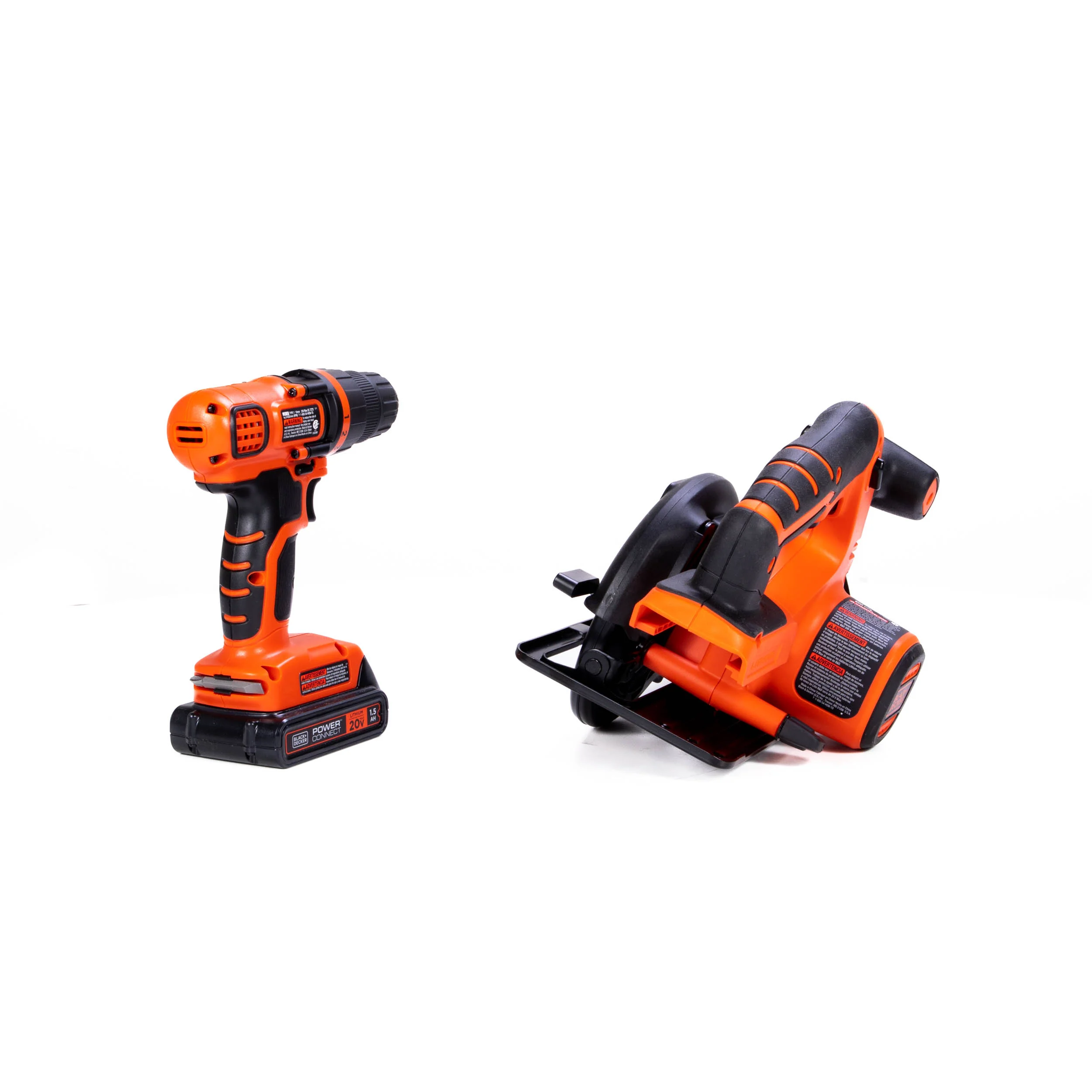 20V MAX* POWERCONNECT™ Cordless Drill/Driver and Circular Saw Combo Kit, Battery and Charger Included - Image 17