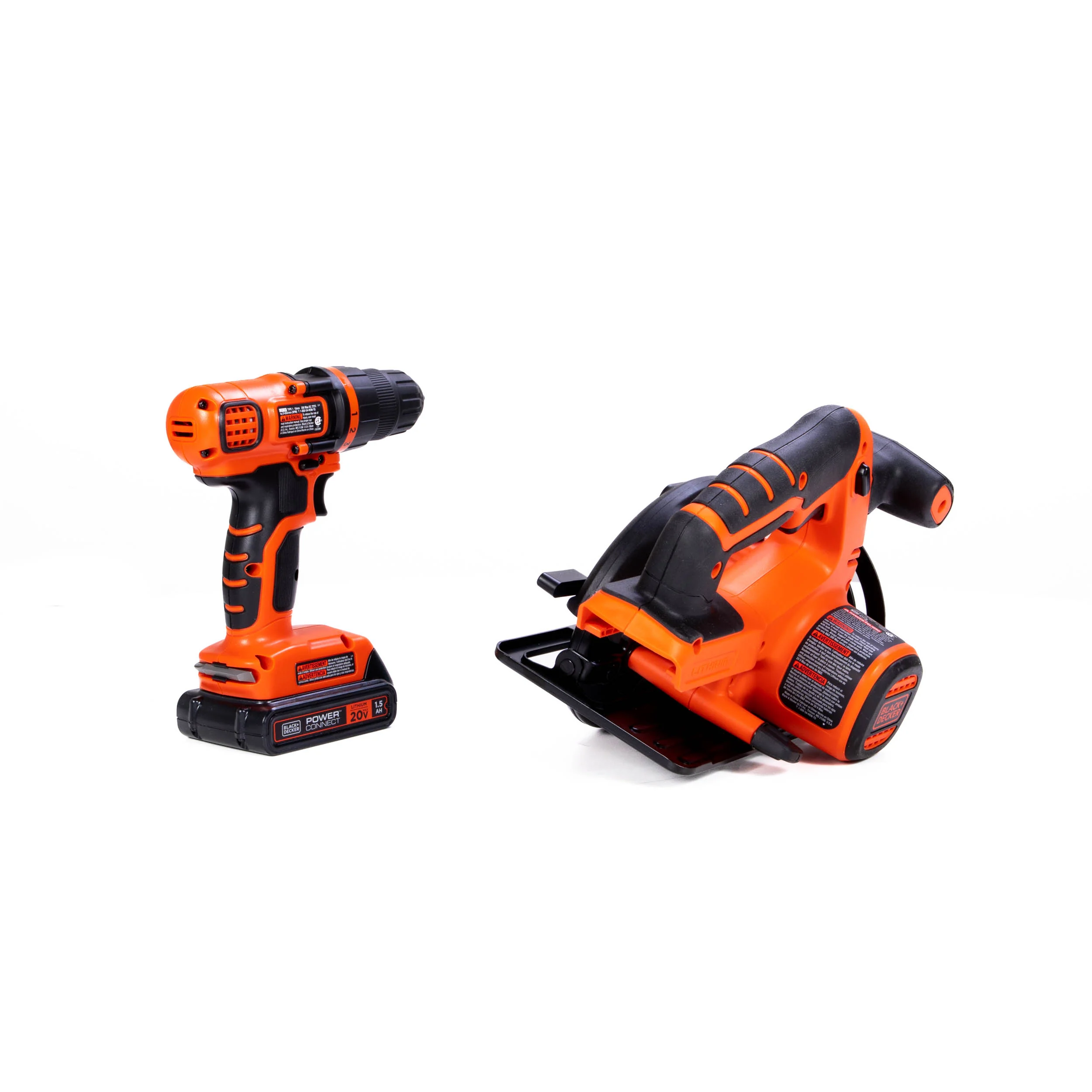 20V MAX* POWERCONNECT™ Cordless Drill/Driver and Circular Saw Combo Kit, Battery and Charger Included - Image 18