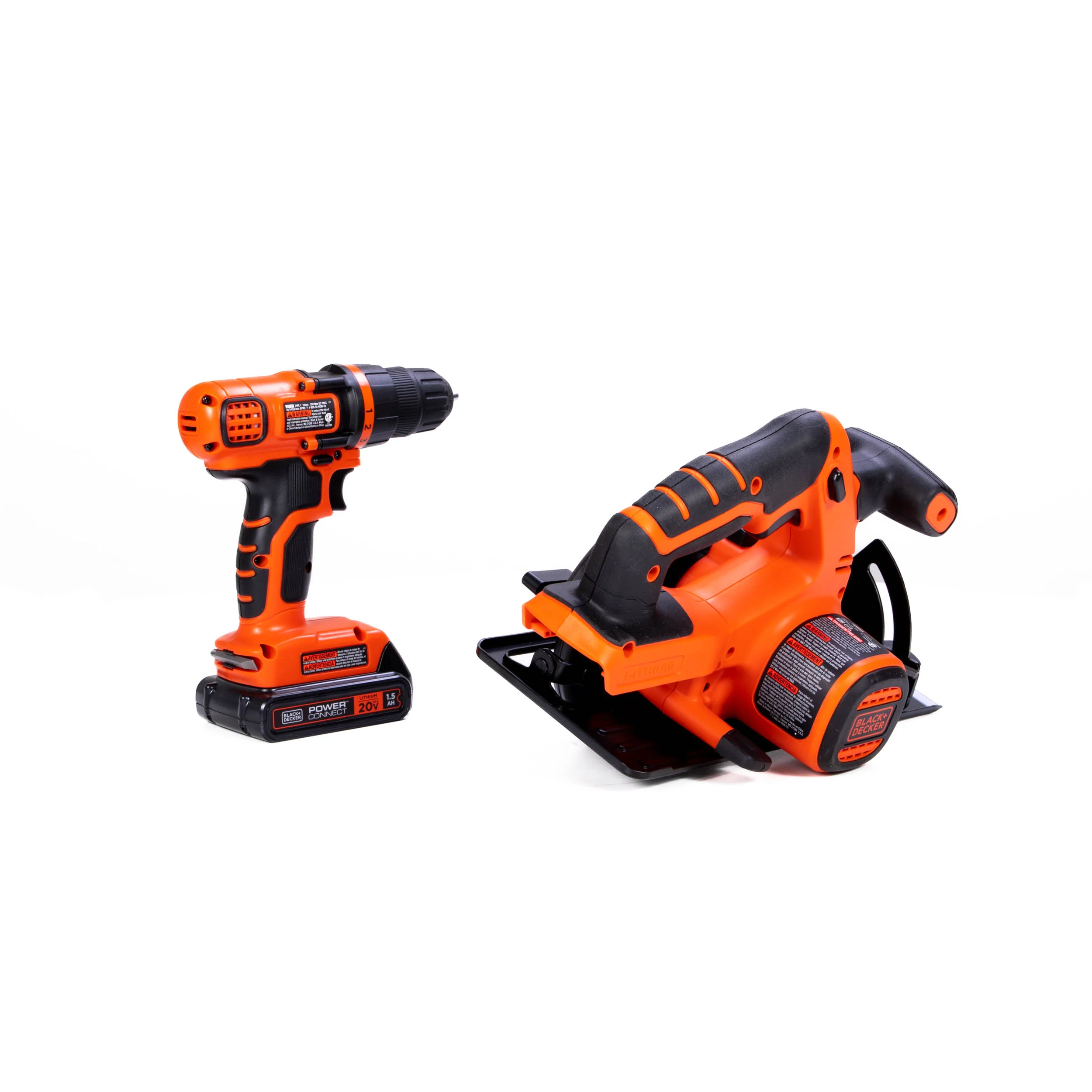 20V MAX* POWERCONNECT™ Cordless Drill/Driver and Circular Saw Combo Kit, Battery and Charger Included - Image 19