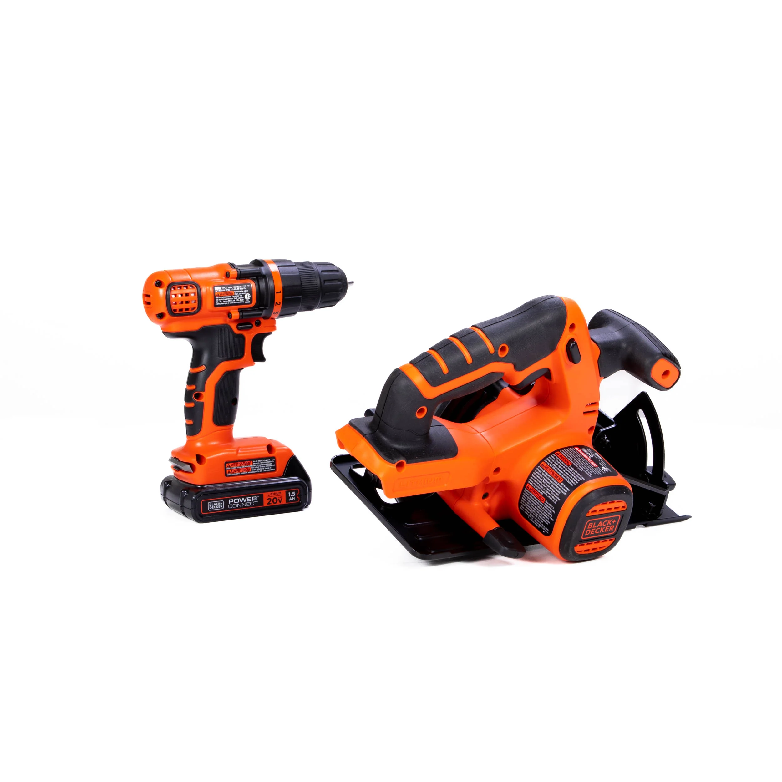 20V MAX* POWERCONNECT™ Cordless Drill/Driver and Circular Saw Combo Kit, Battery and Charger Included - Image 20