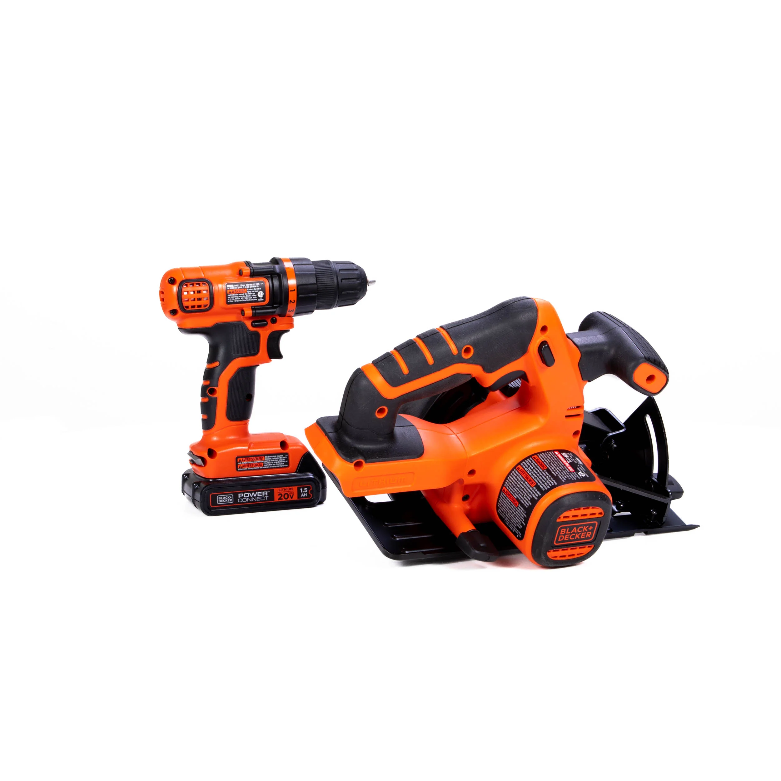 20V MAX* POWERCONNECT™ Cordless Drill/Driver and Circular Saw Combo Kit, Battery and Charger Included - Image 21
