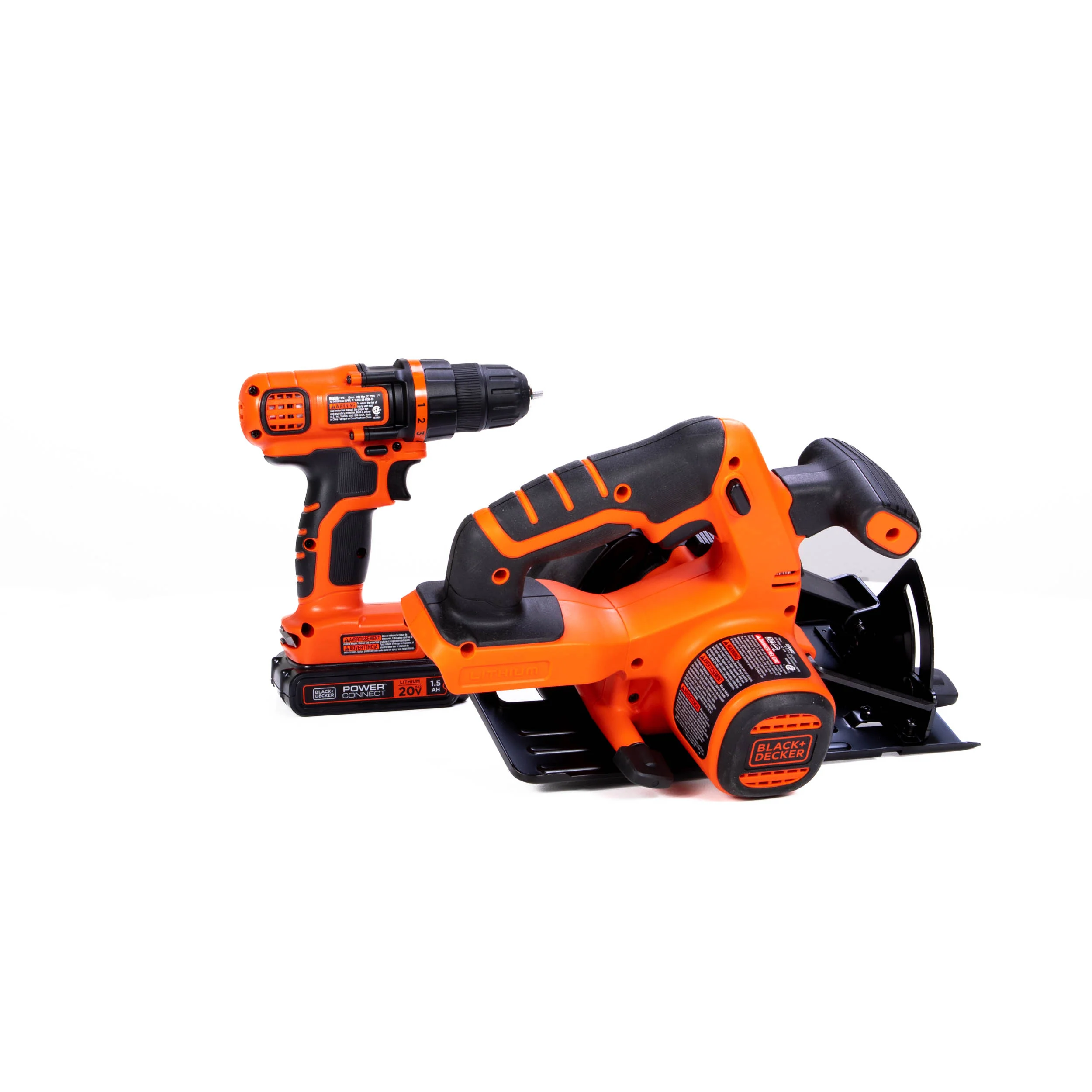 20V MAX* POWERCONNECT™ Cordless Drill/Driver and Circular Saw Combo Kit, Battery and Charger Included - Image 22