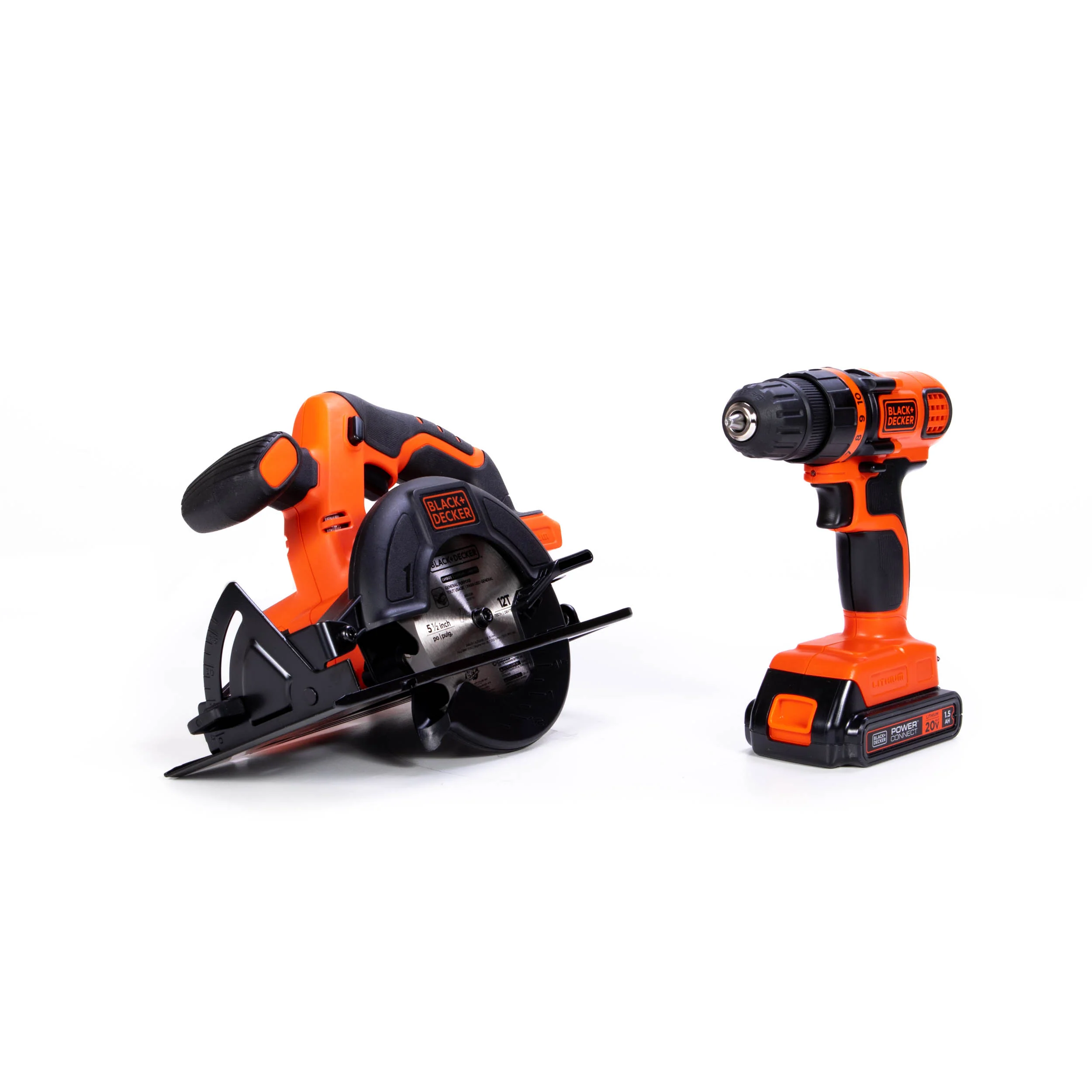 20V MAX* POWERCONNECT™ Cordless Drill/Driver and Circular Saw Combo Kit, Battery and Charger Included - Image 37
