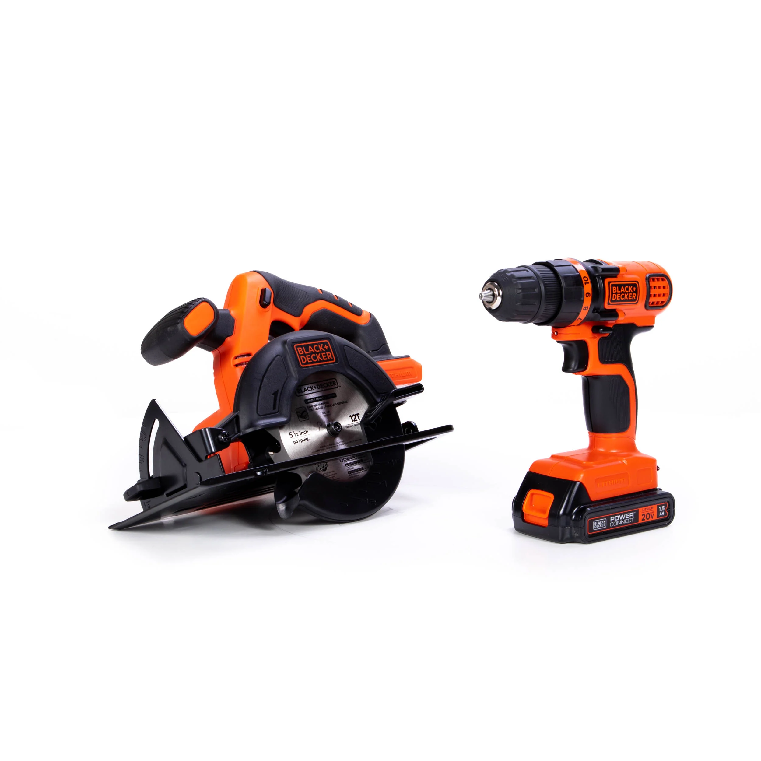 20V MAX* POWERCONNECT™ Cordless Drill/Driver and Circular Saw Combo Kit, Battery and Charger Included - Image 38