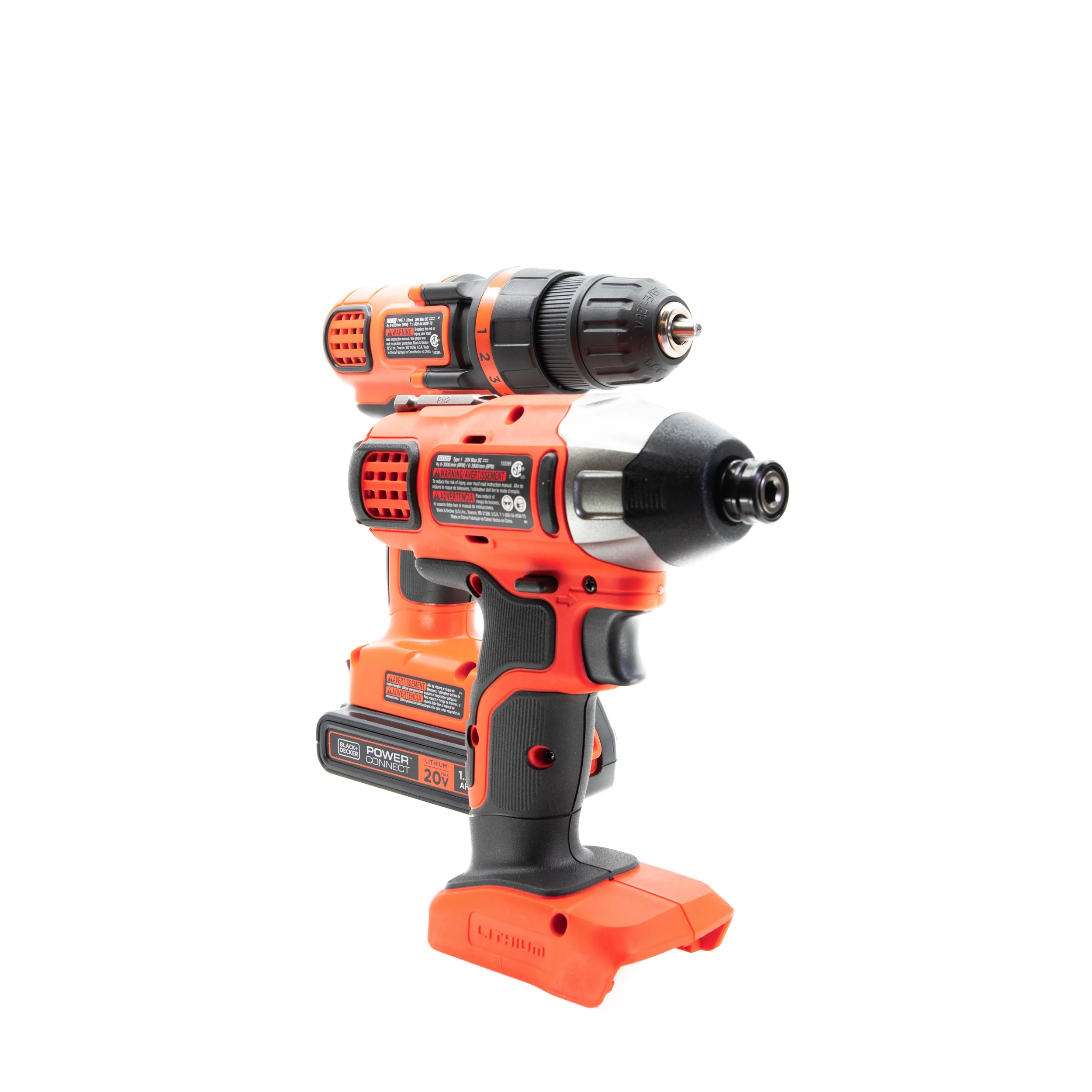 20V MAX* POWERCONNECT™ Cordless Drill and Impact Driver Combo Kit, Battery and Charger Included - Image 24