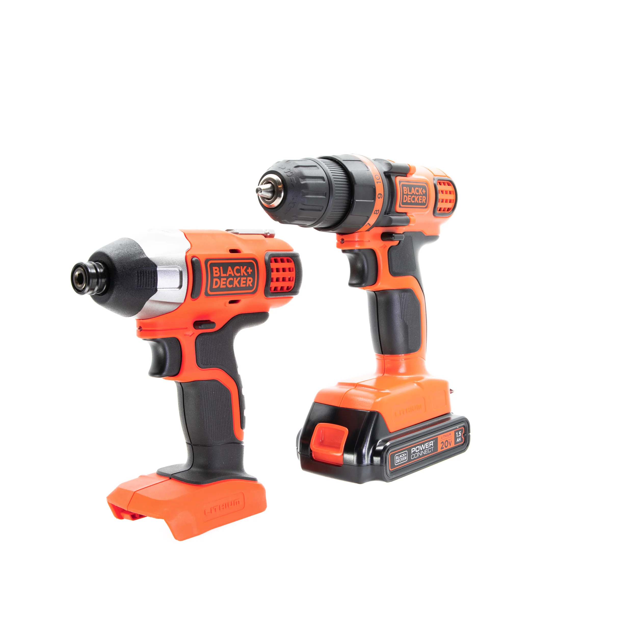 20V MAX* POWERCONNECT™ Cordless Drill and Impact Driver Combo Kit, Battery and Charger Included - Image 33