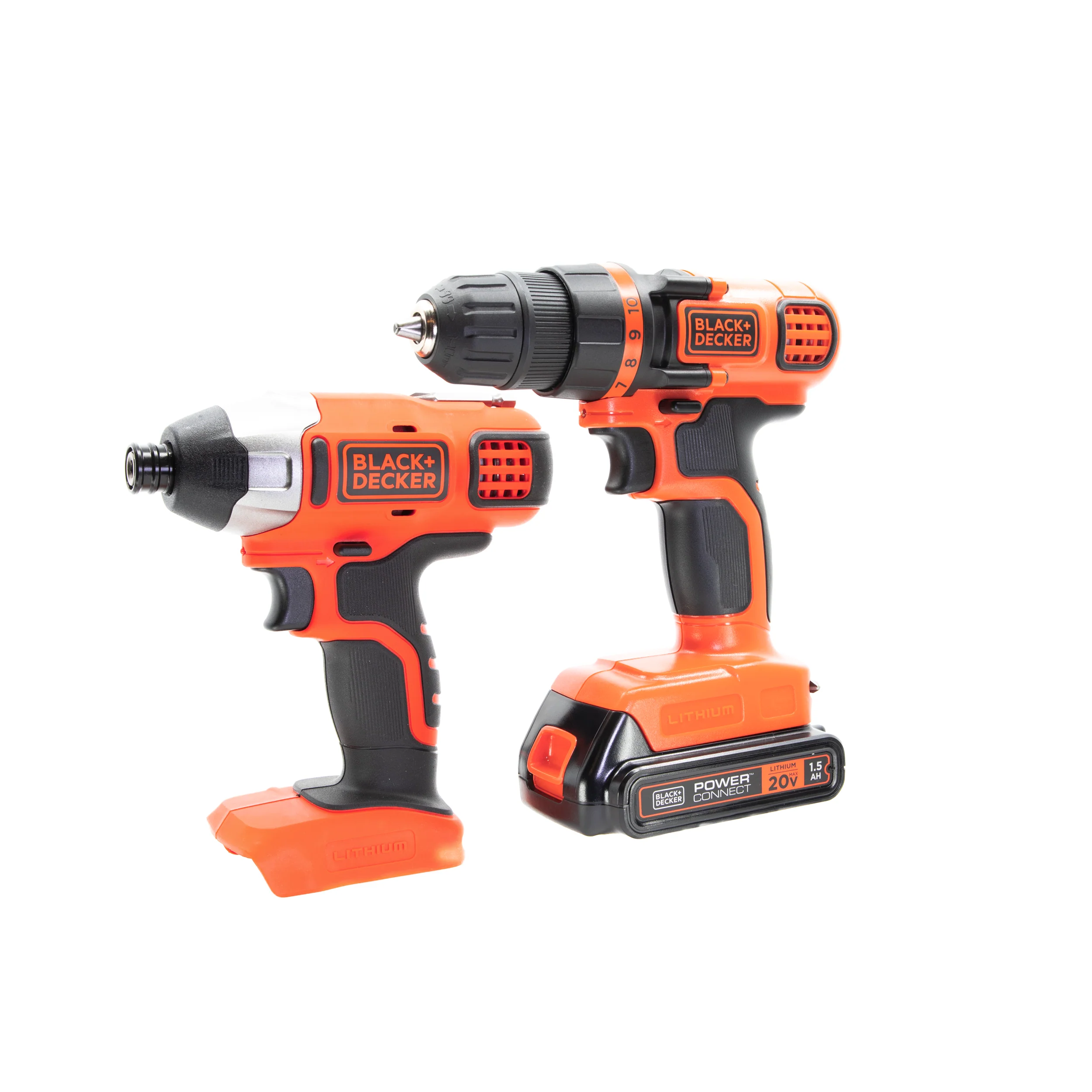 20V MAX* POWERCONNECT™ Cordless Drill and Impact Driver Combo Kit, Battery and Charger Included - Image 35
