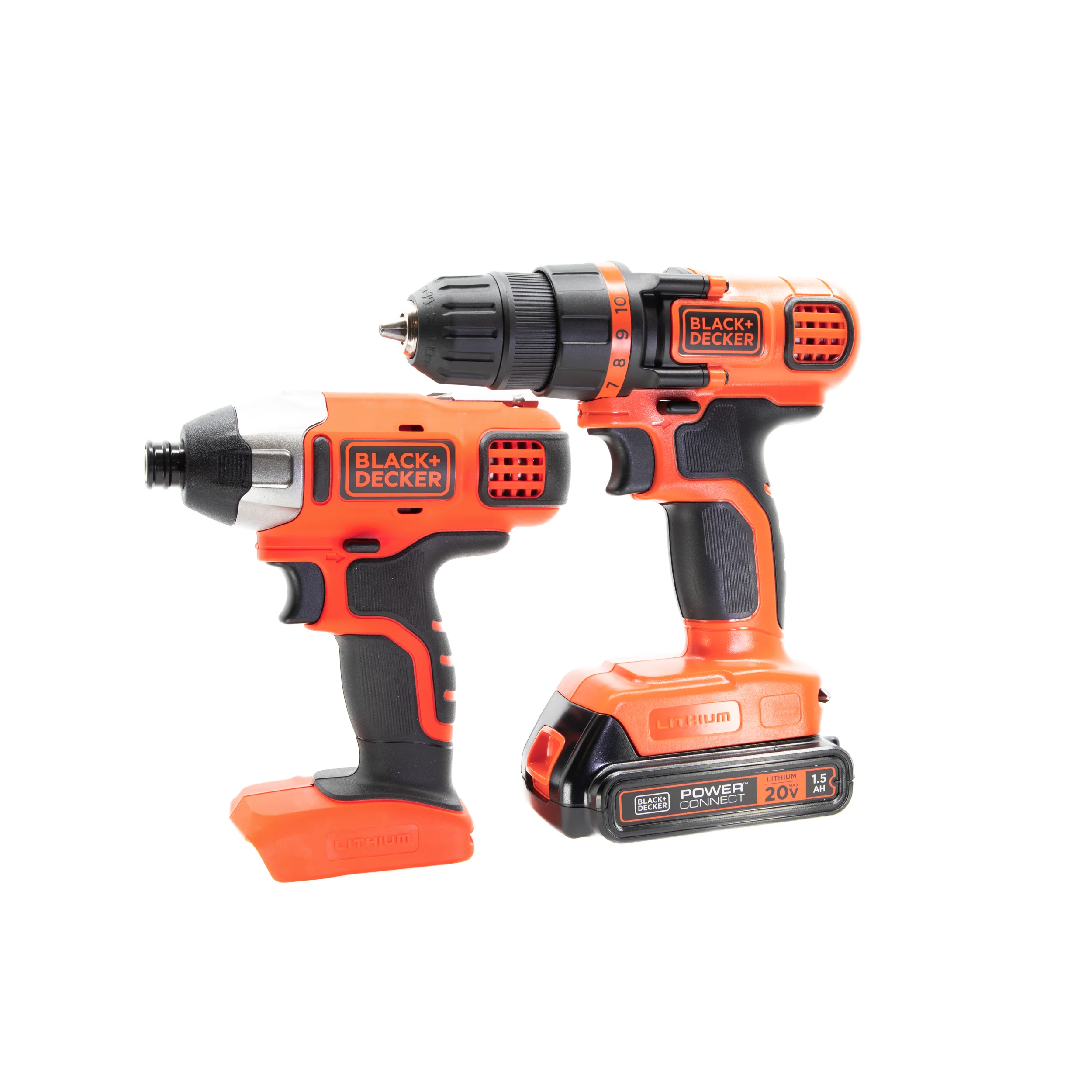 20V MAX* POWERCONNECT™ Cordless Drill and Impact Driver Combo Kit, Battery and Charger Included - Image 36