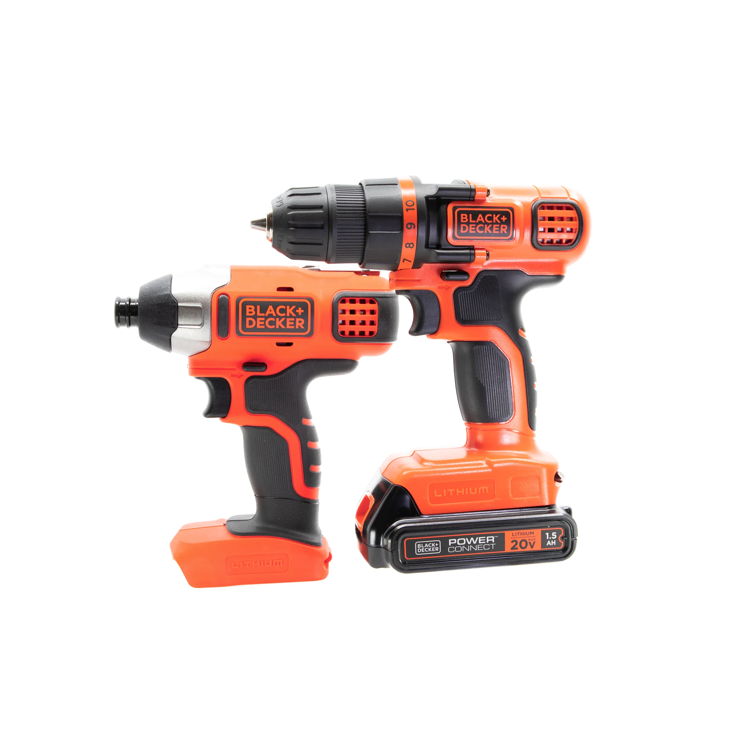 20V MAX* POWERCONNECT™ Cordless Drill and Impact Driver Combo Kit, Battery and Charger Included - Image 37