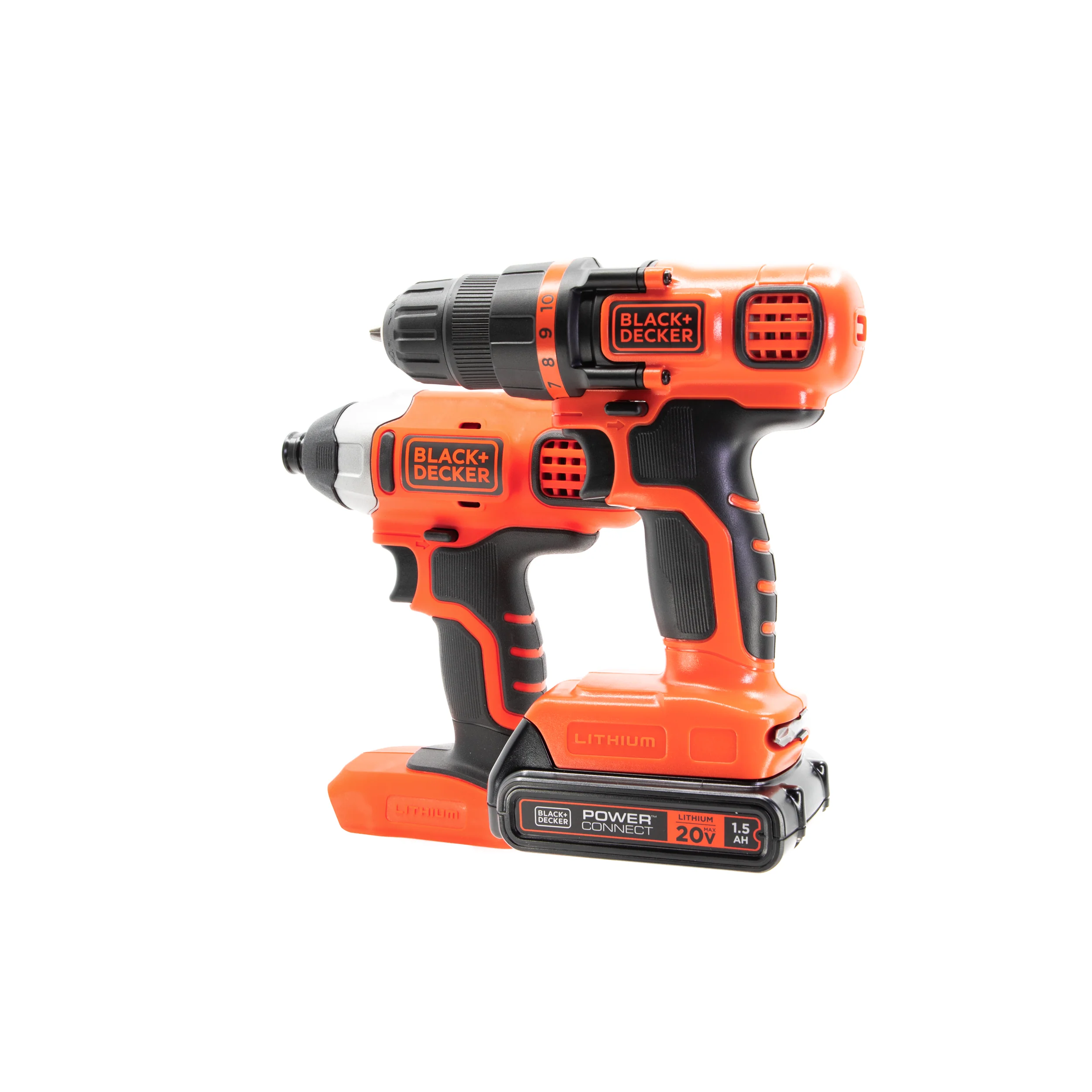 20V MAX* POWERCONNECT™ Cordless Drill and Impact Driver Combo Kit, Battery and Charger Included - Image 4