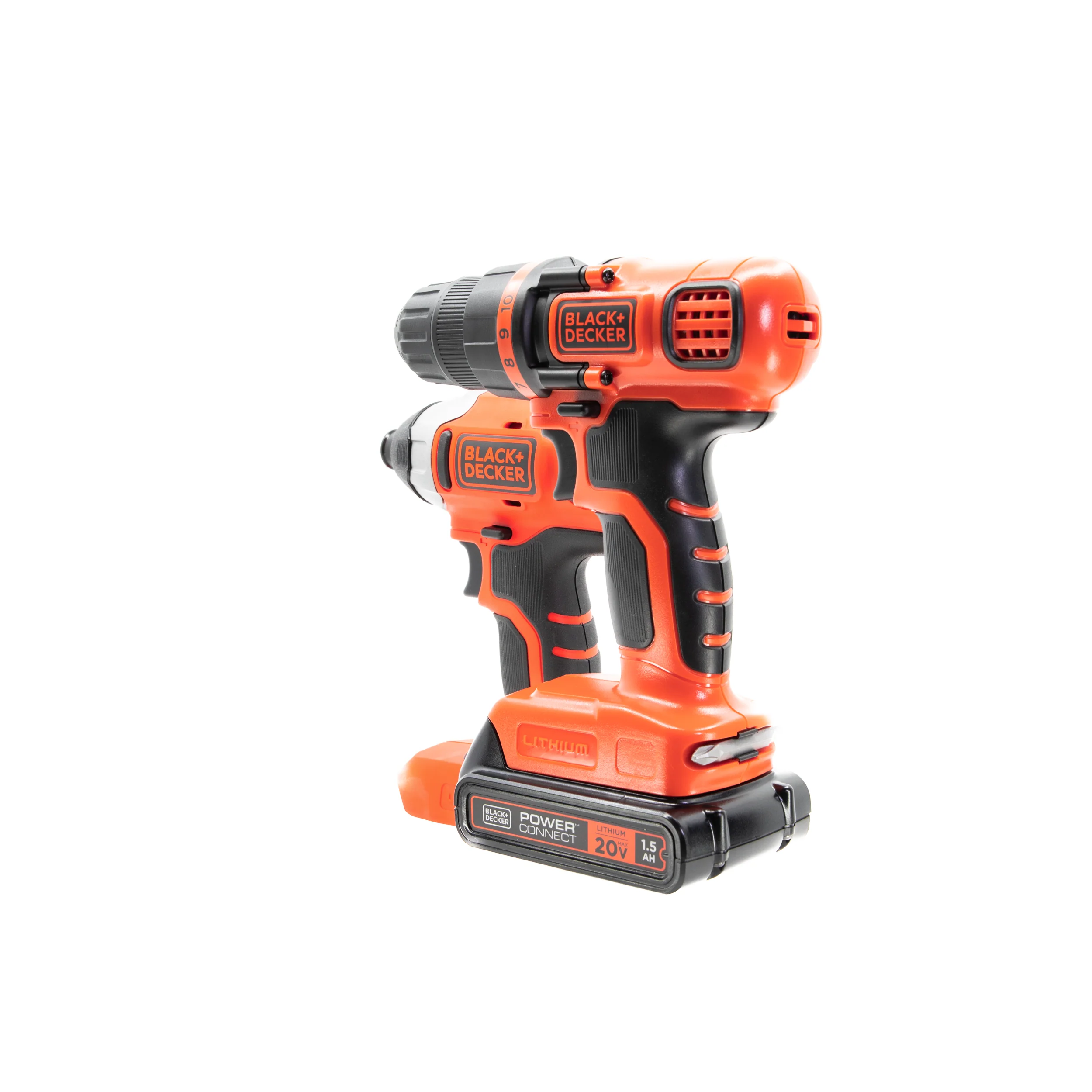 20V MAX* POWERCONNECT™ Cordless Drill and Impact Driver Combo Kit, Battery and Charger Included - Image 6