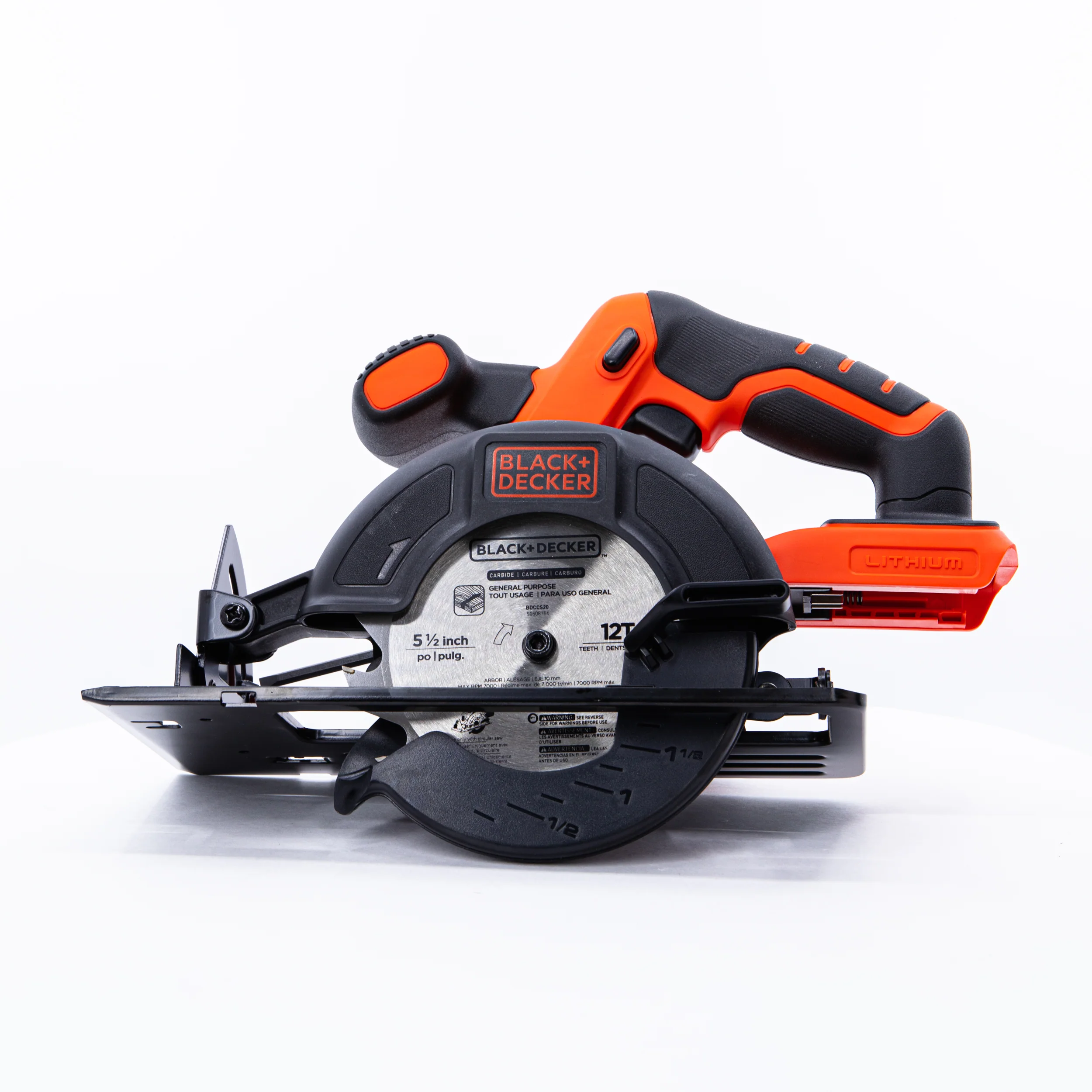 20V MAX* POWERCONNECT™ 5-1/2 Inch Cordless Circular Saw, Battery and Charger Not Included - Image 4