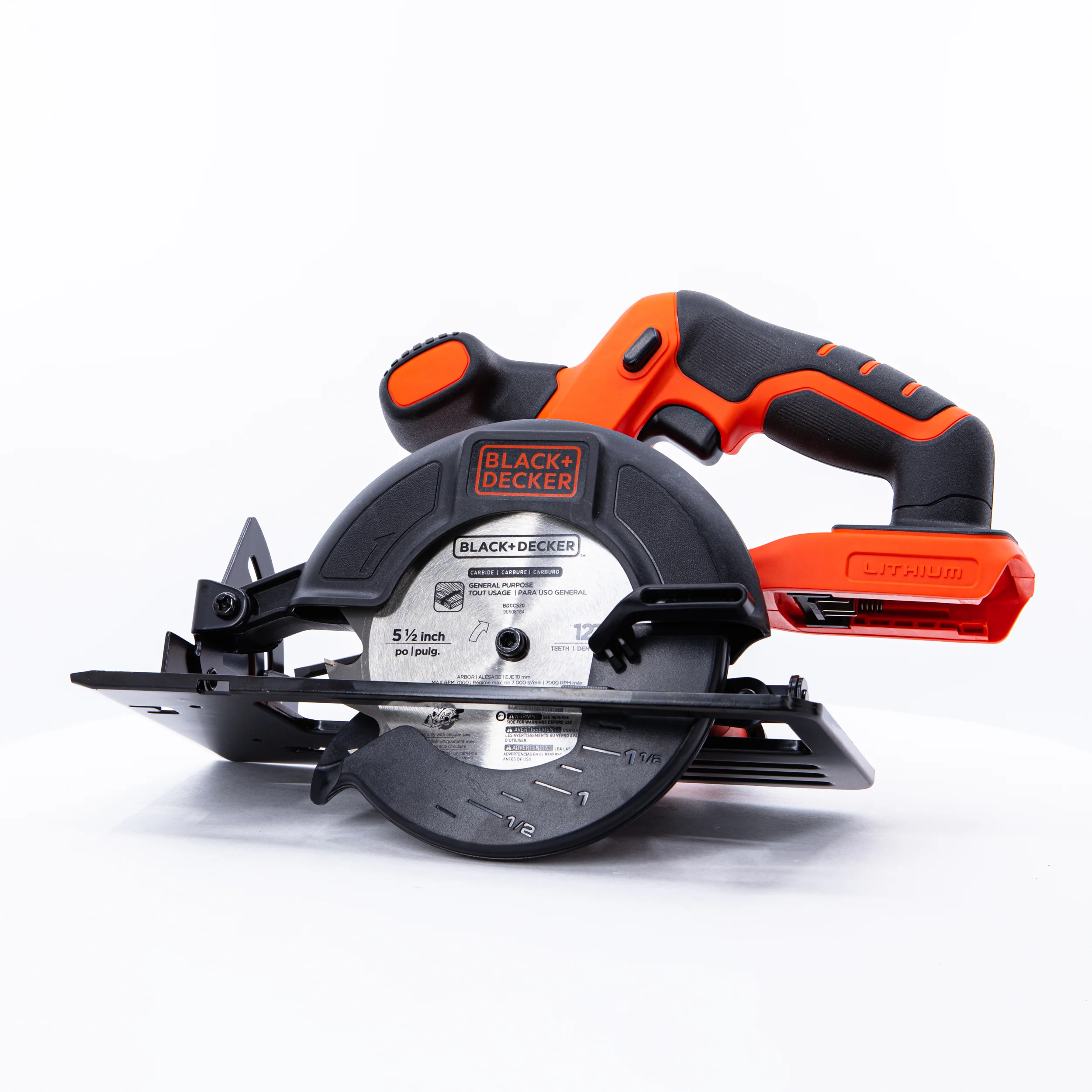 20V MAX* POWERCONNECT™ 5-1/2 Inch Cordless Circular Saw, Battery and Charger Not Included - Image 5
