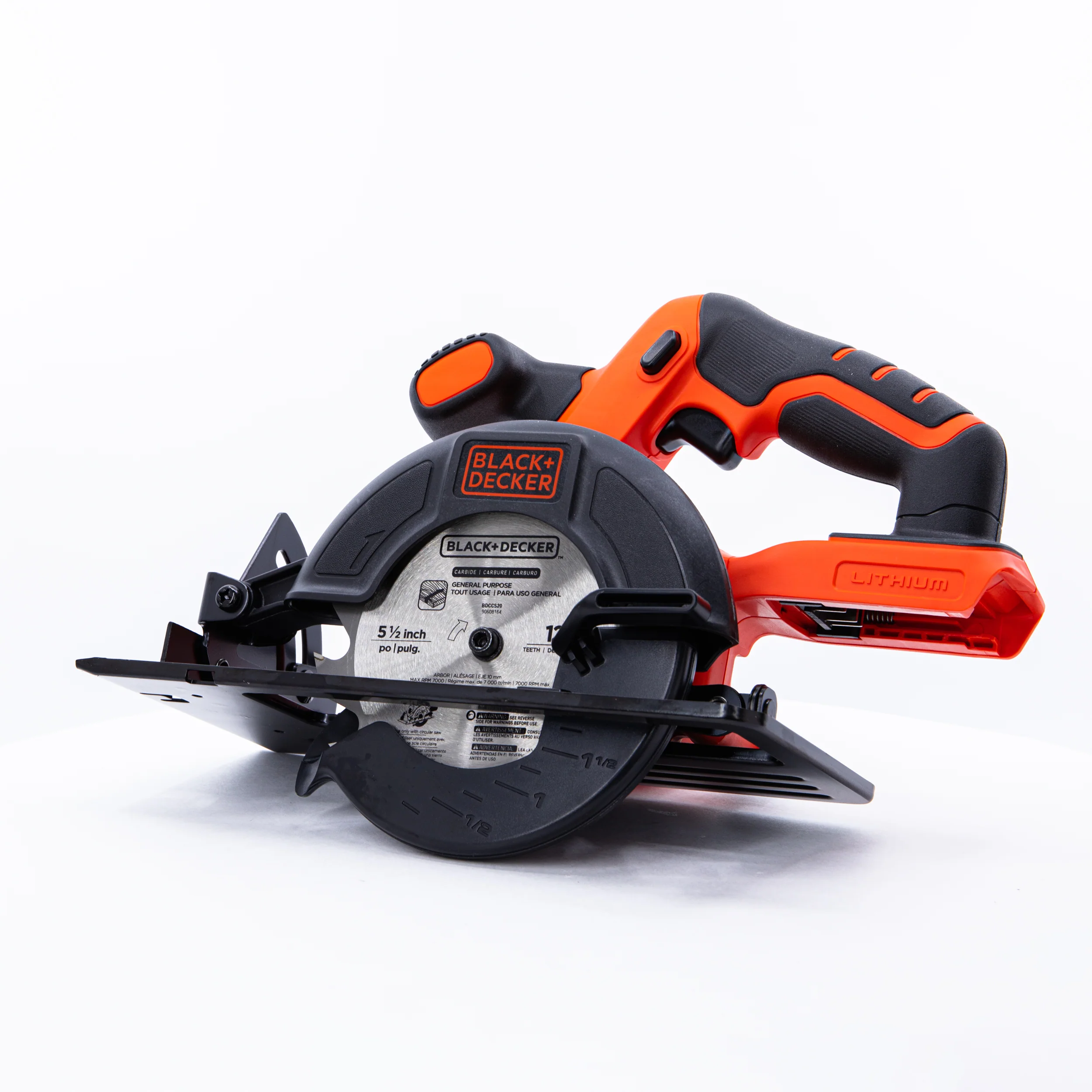 20V MAX* POWERCONNECT™ 5-1/2 Inch Cordless Circular Saw, Battery and Charger Not Included - Image 6