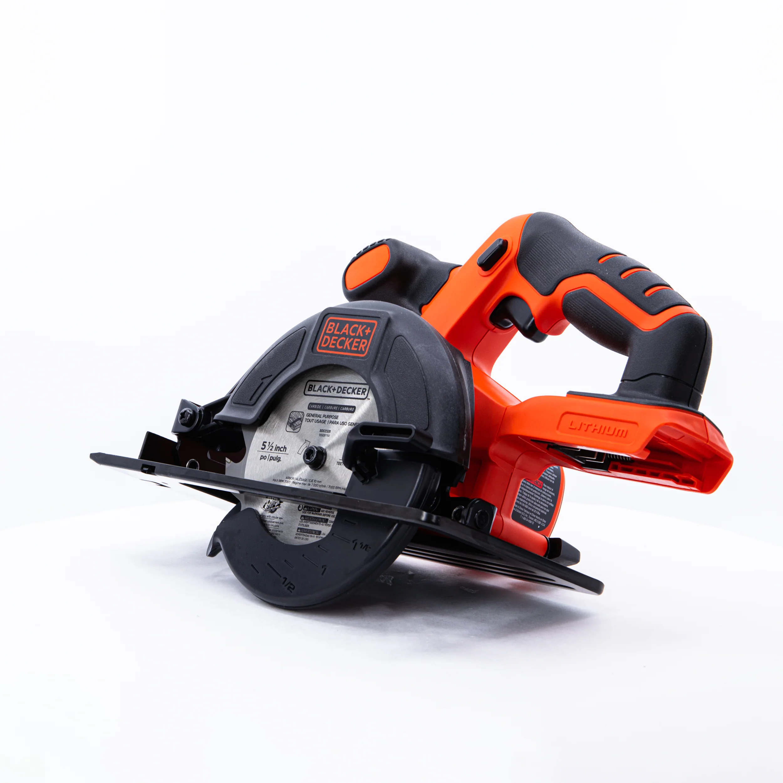 20V MAX* POWERCONNECT™ 5-1/2 Inch Cordless Circular Saw, Battery and Charger Not Included - Image 8