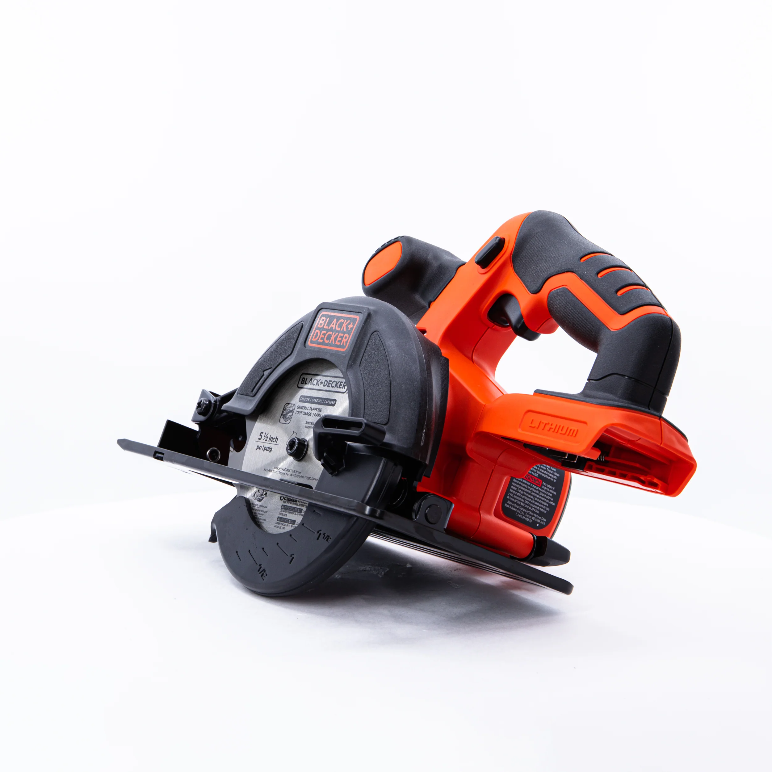 20V MAX* POWERCONNECT™ 5-1/2 Inch Cordless Circular Saw, Battery and Charger Not Included - Image 9