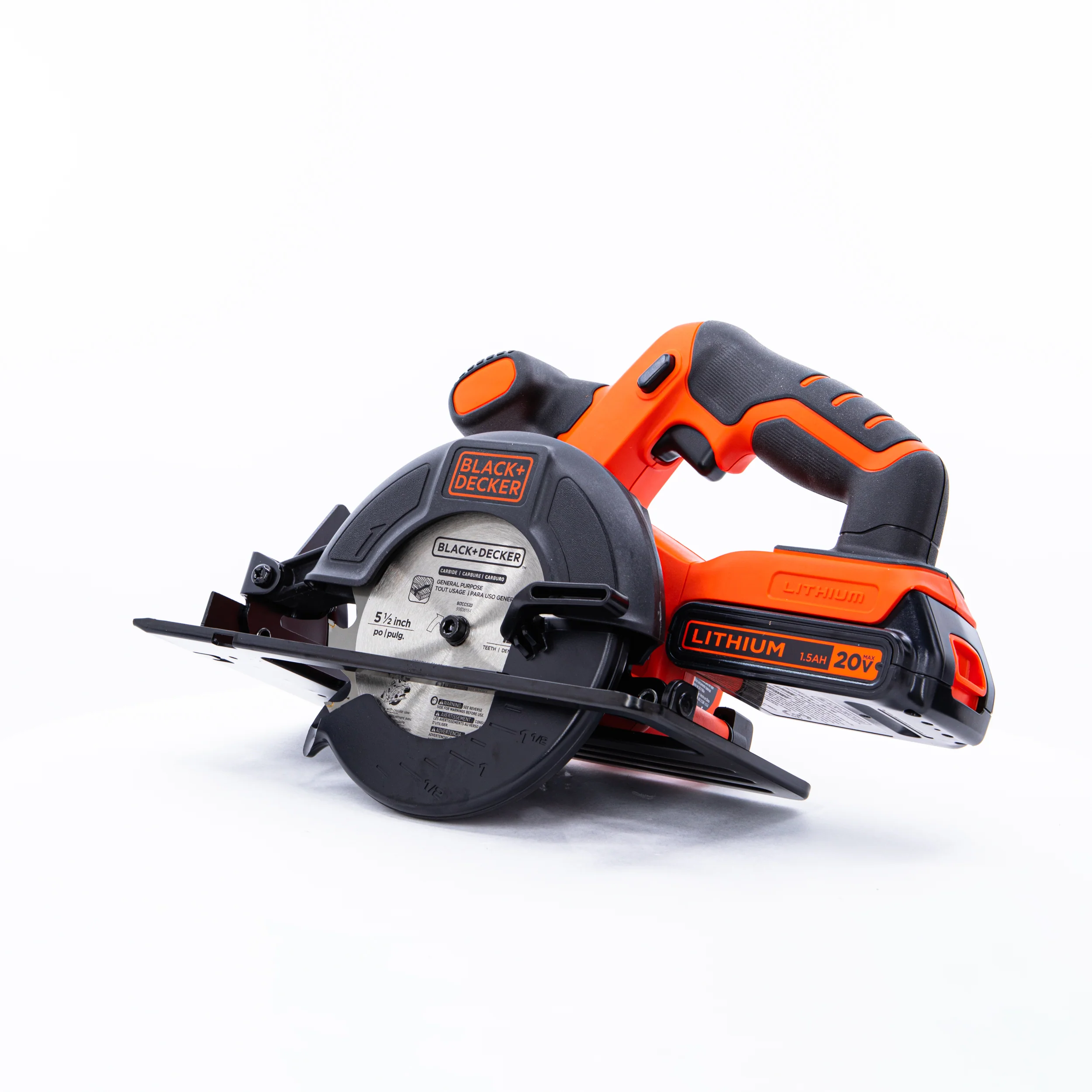 20V MAX* POWERCONNECT™ 5-1/2 Inch Cordless Circular Saw, Battery and Charger Included - Image 8