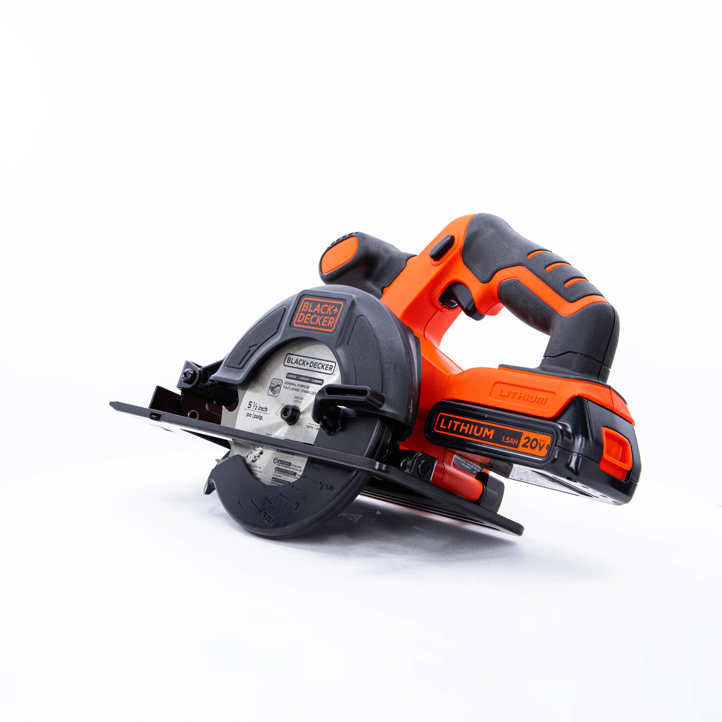 20V MAX* POWERCONNECT™ 5-1/2 Inch Cordless Circular Saw, Battery and Charger Included - Image 9
