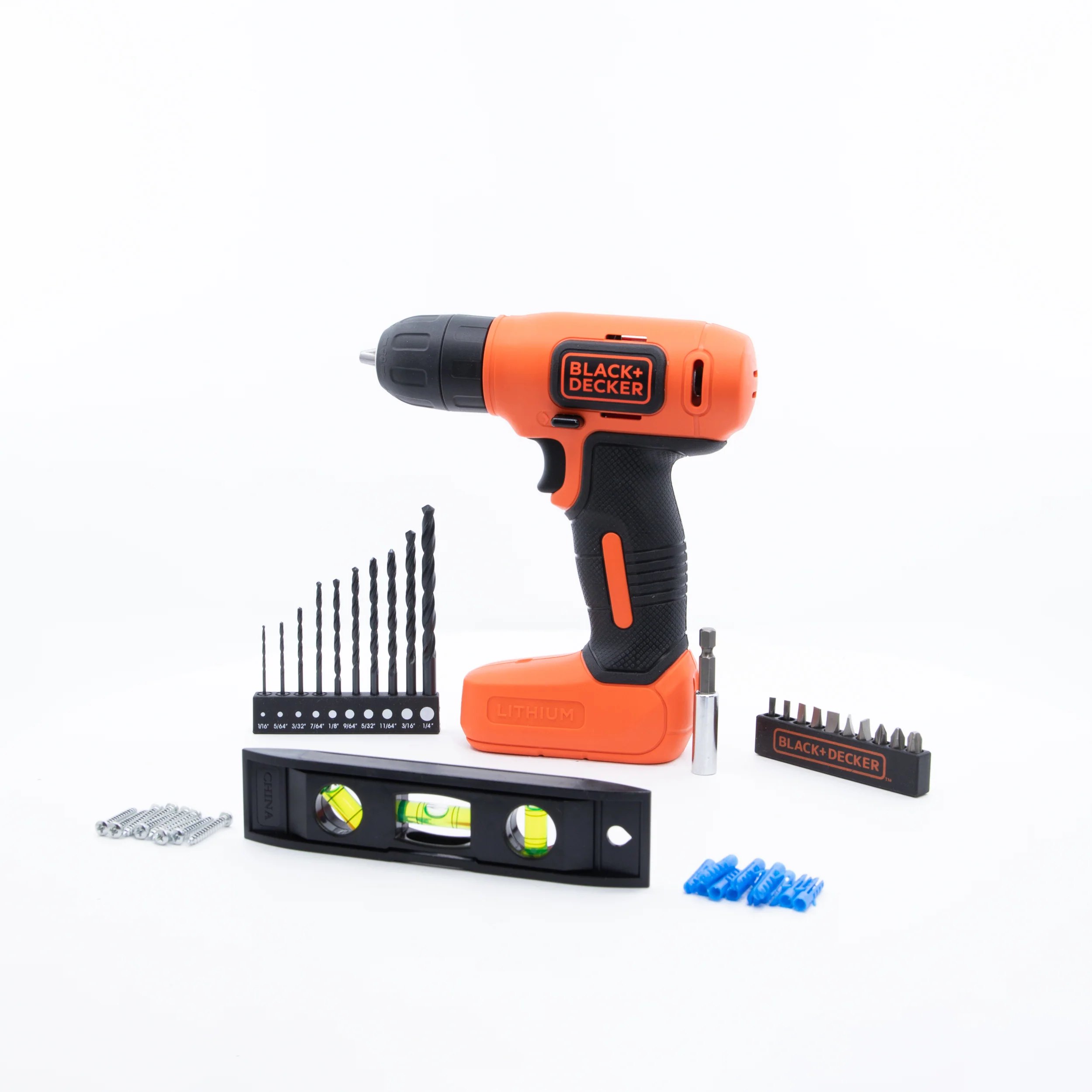 8V MAX* Cordless Drill + 43 Pc. Home Decor Project Kit - Image 11