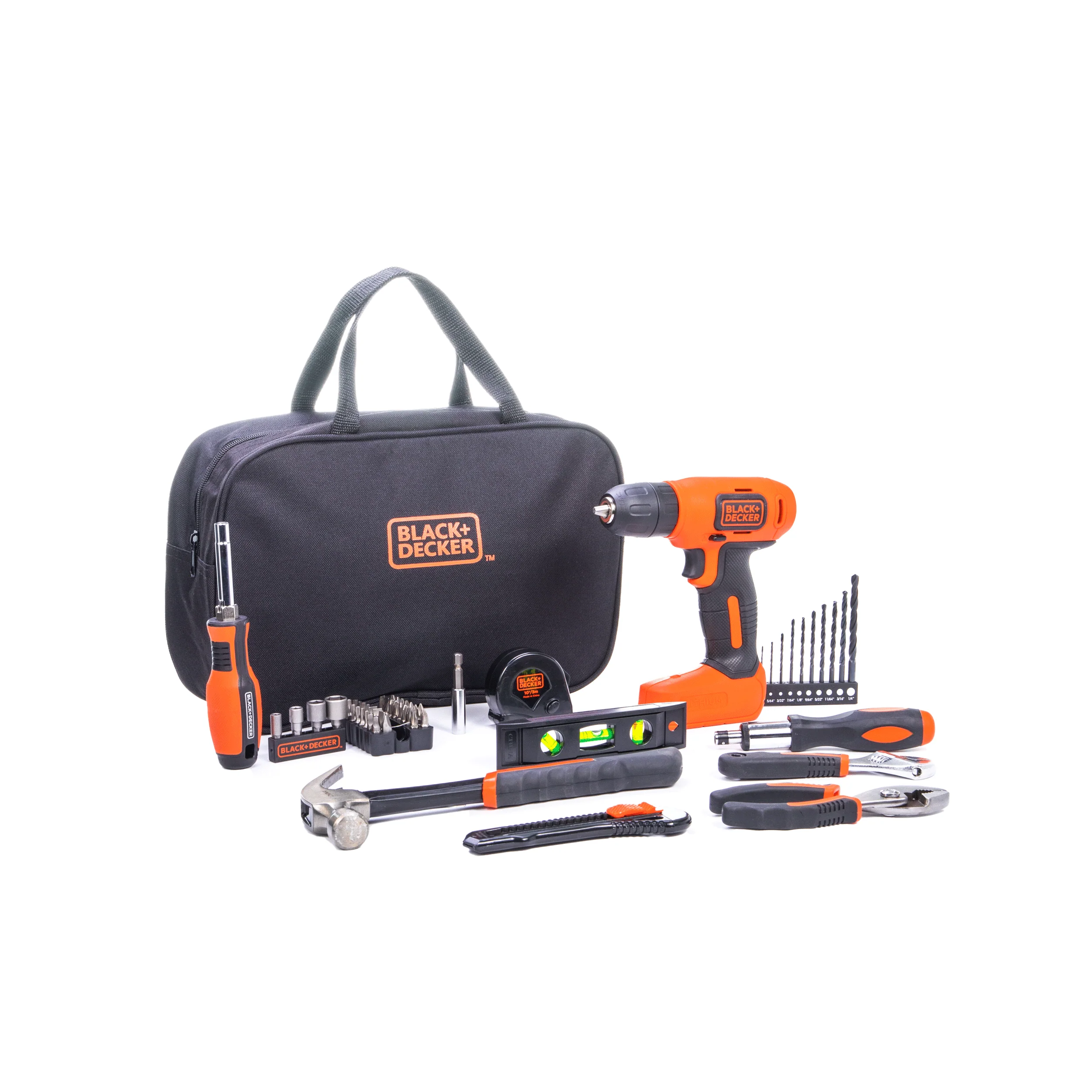 8V Drill & Home Tool Kit, 57 Piece - Image 35