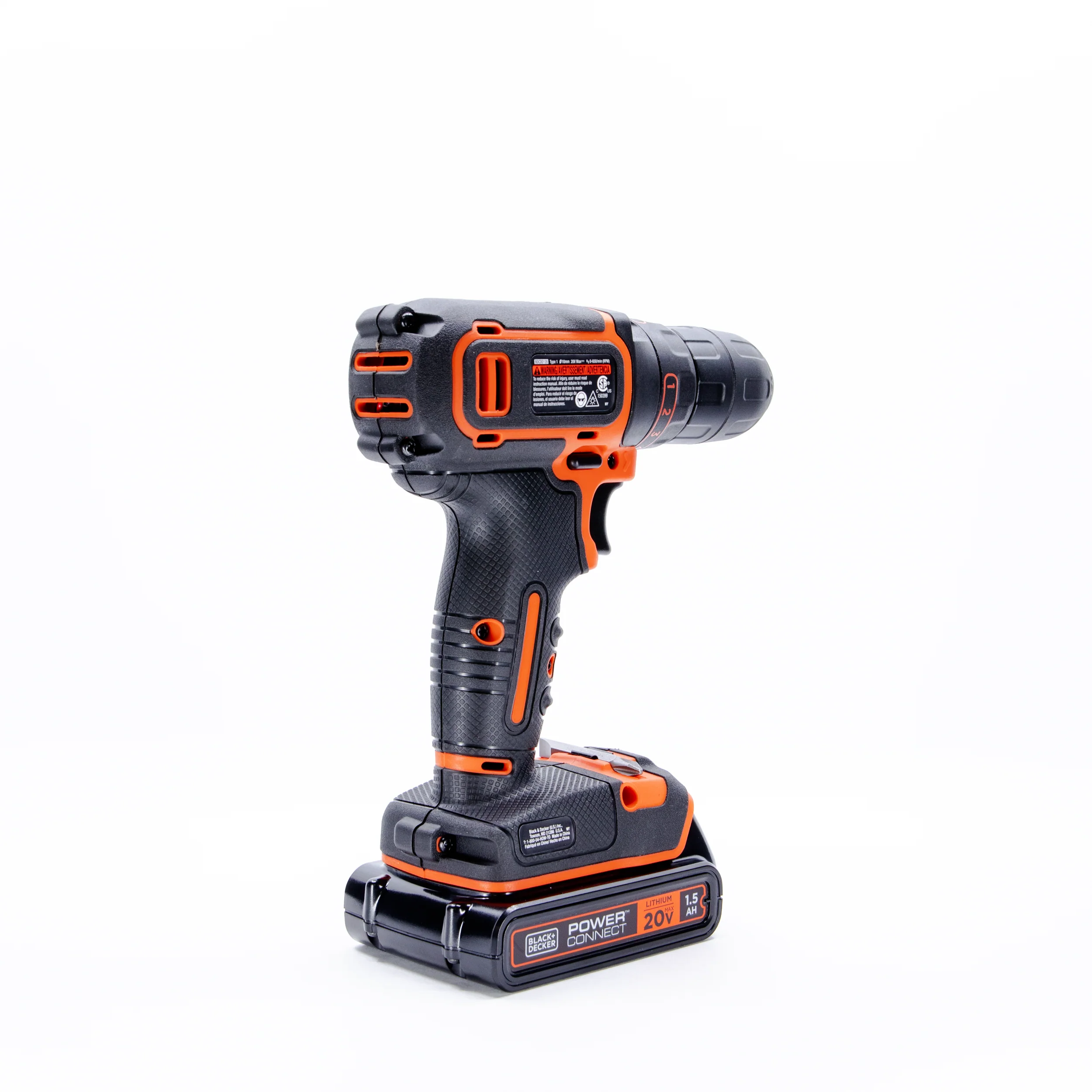 20V MAX* POWERCONNECT™ Cordless 3/8 Inch Drill Driver Kit, Battery and Charger Included - Image 18