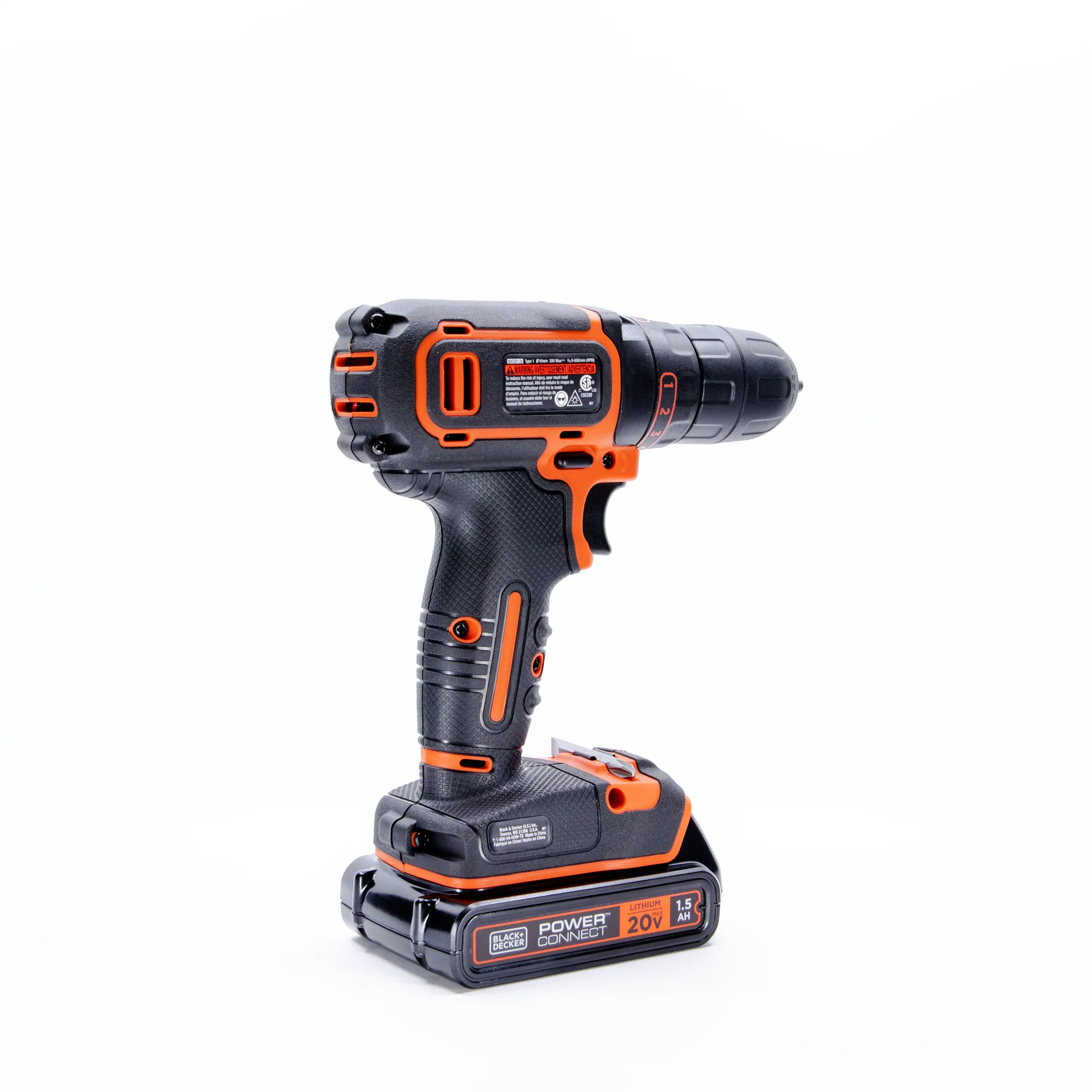 20V MAX* POWERCONNECT™ Cordless 3/8 Inch Drill Driver Kit, Battery and Charger Included - Image 19