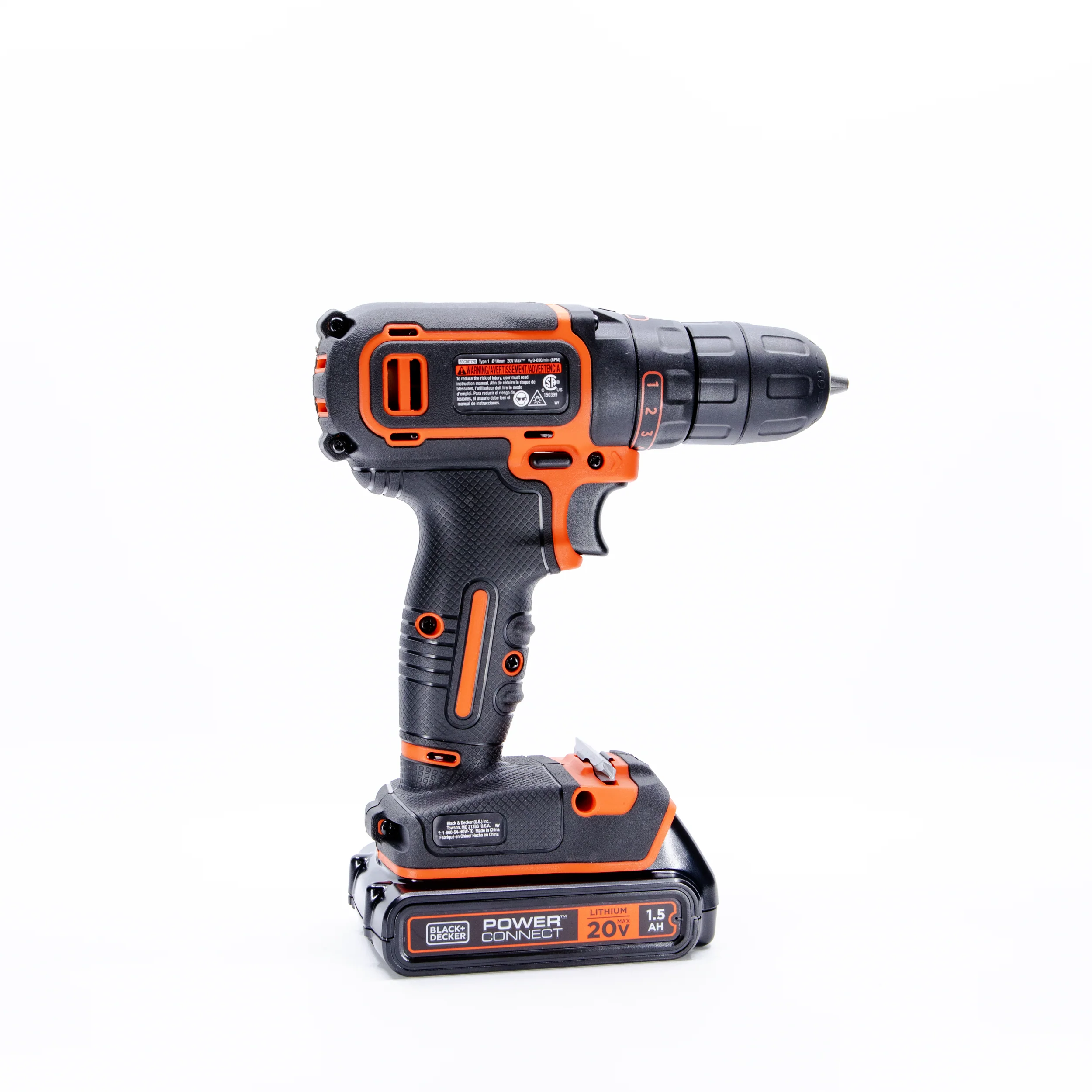 20V MAX* POWERCONNECT™ Cordless 3/8 Inch Drill Driver Kit, Battery and Charger Included - Image 21