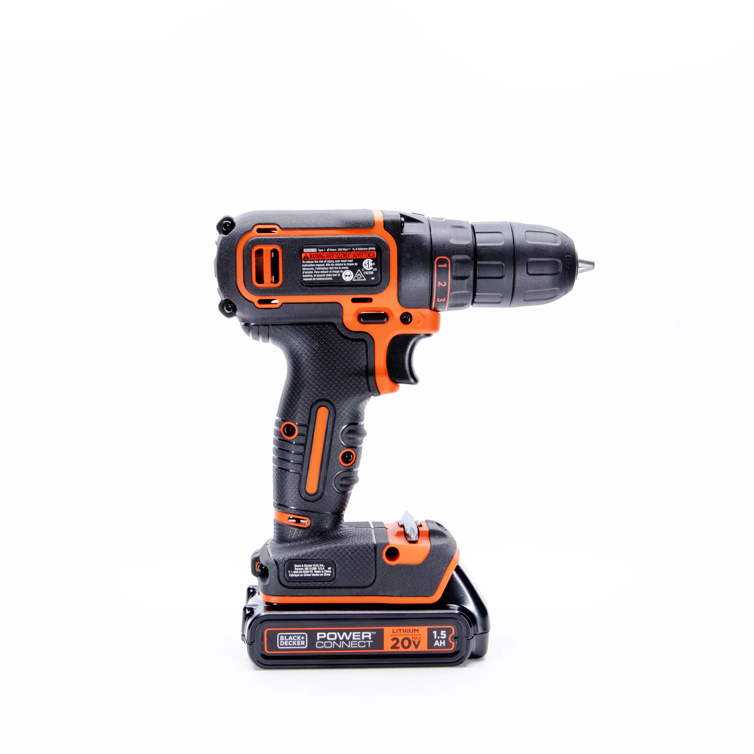 20V MAX* POWERCONNECT™ Cordless 3/8 Inch Drill Driver Kit, Battery and Charger Included - Image 22