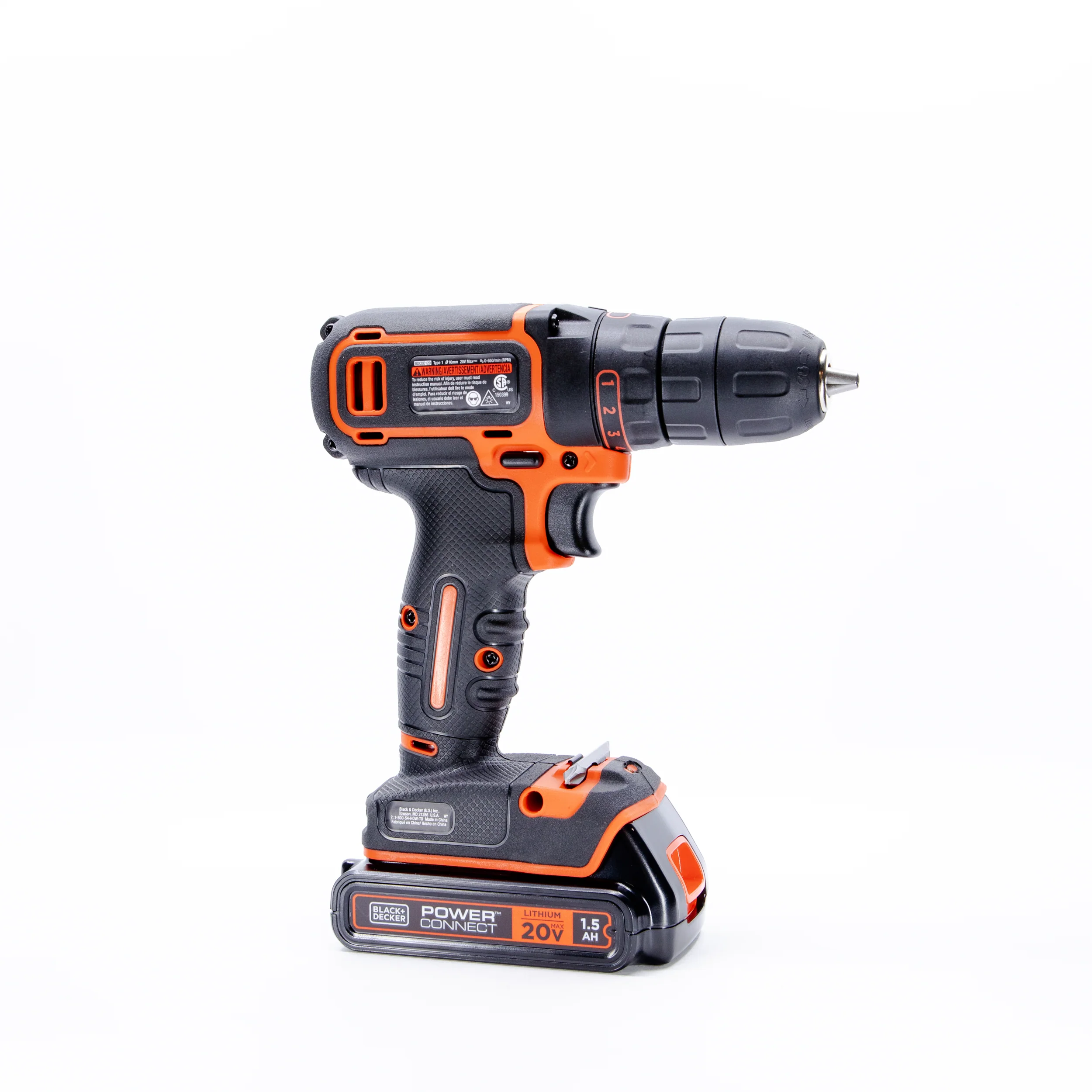 20V MAX* POWERCONNECT™ Cordless 3/8 Inch Drill Driver Kit, Battery and Charger Included - Image 24