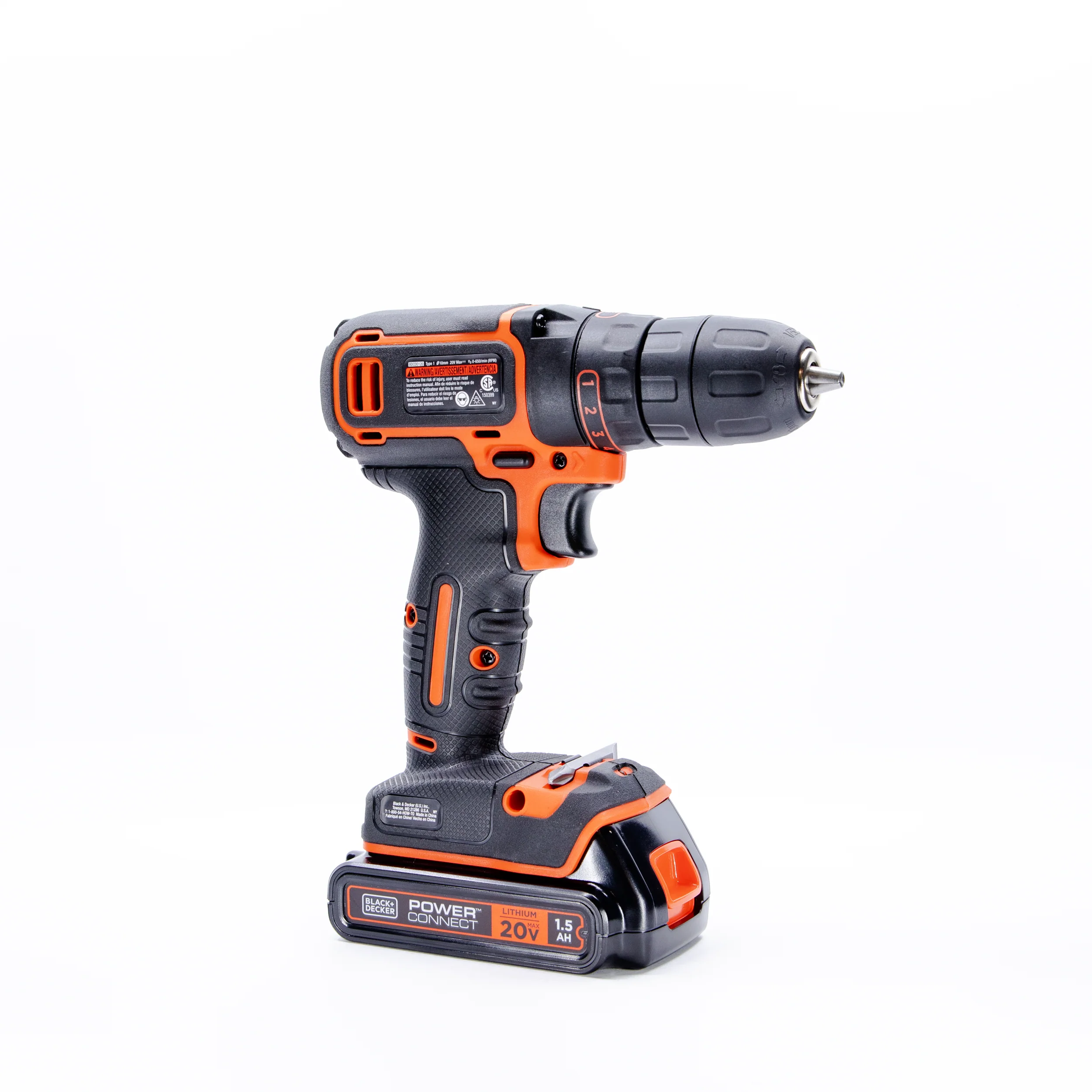 20V MAX* POWERCONNECT™ Cordless 3/8 Inch Drill Driver Kit, Battery and Charger Included - Image 25