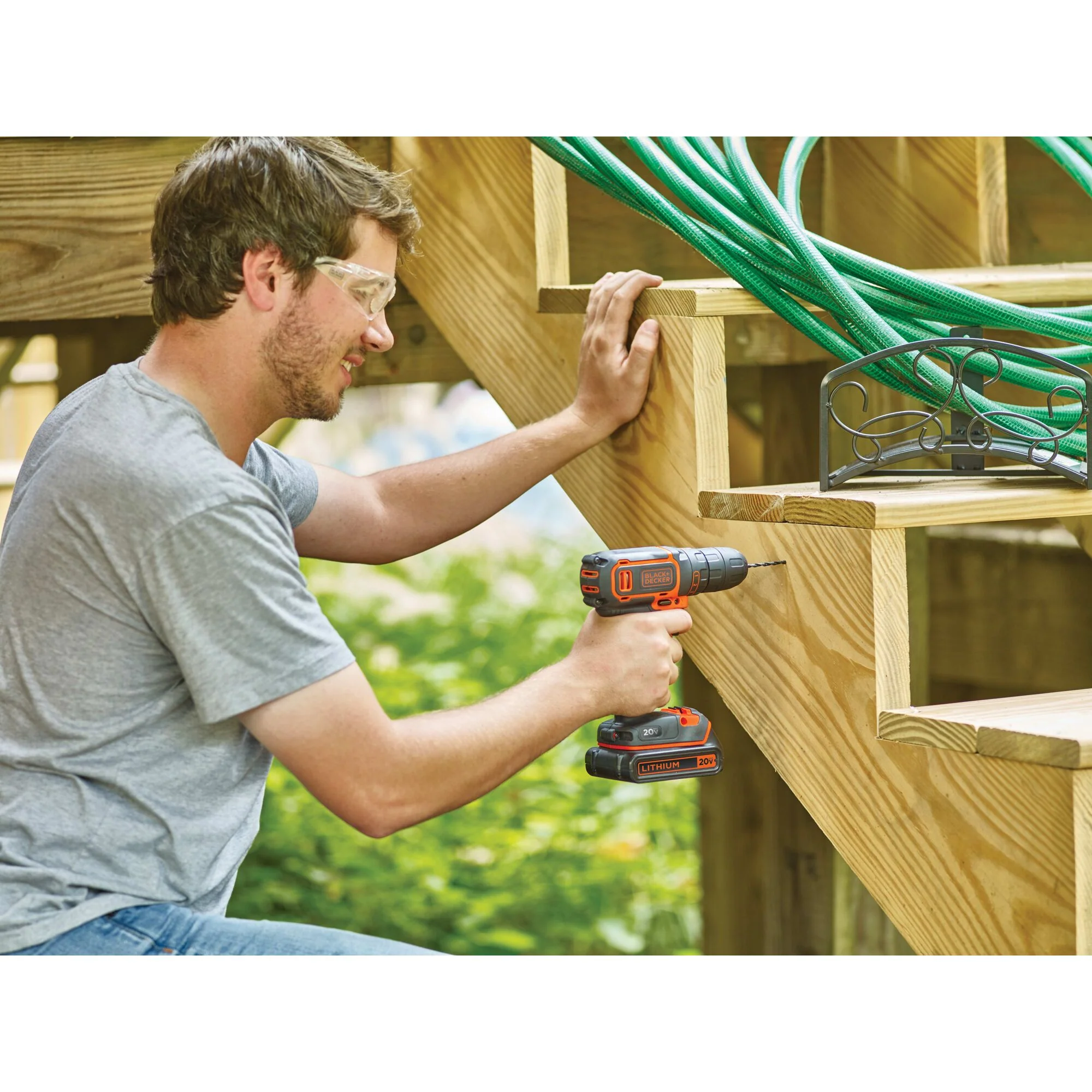 20V MAX* POWERCONNECT™ Cordless 3/8 Inch Drill Driver Kit, Battery and Charger Included - Image 3