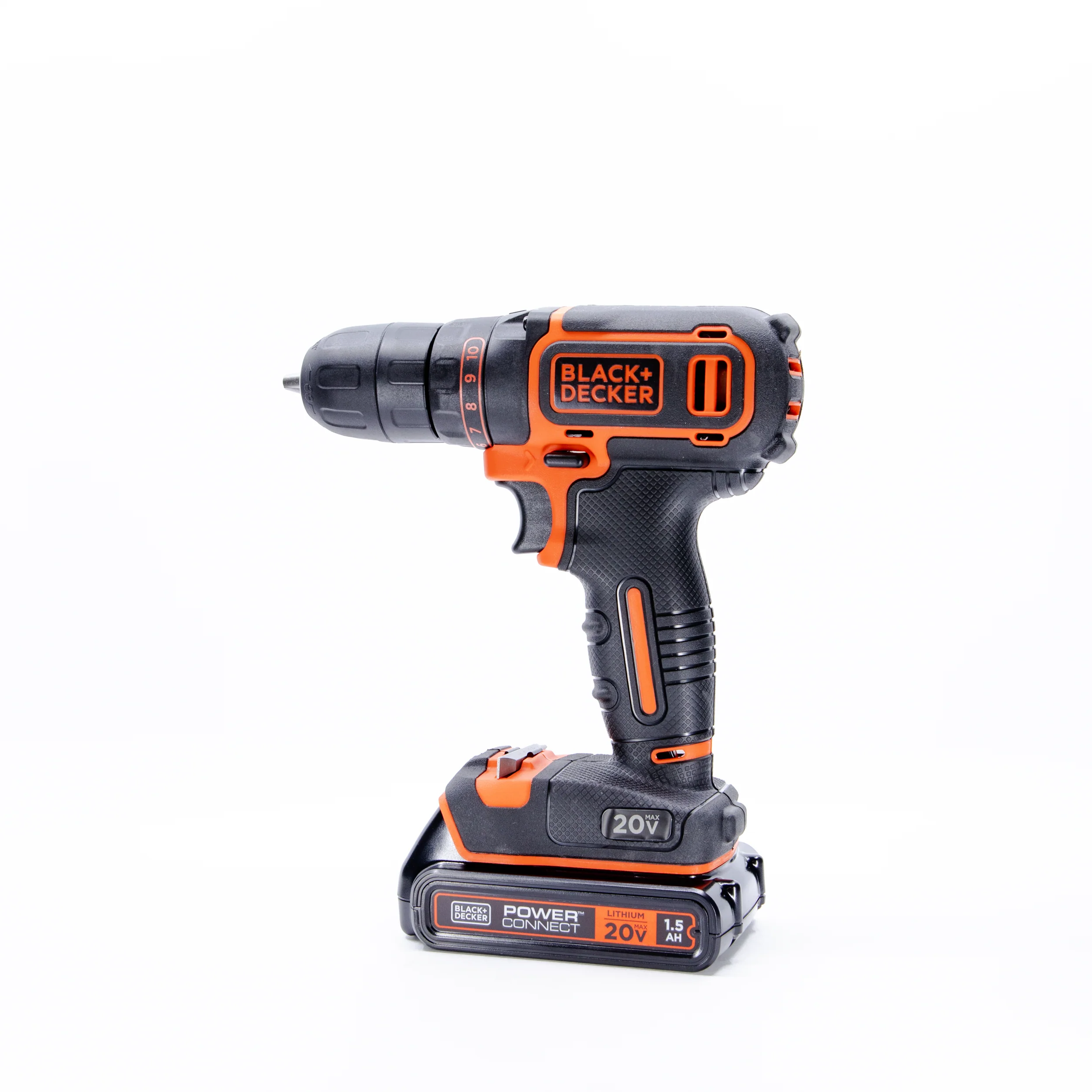 20V MAX* POWERCONNECT™ Cordless 3/8 Inch Drill Driver Kit, Battery and Charger Included - Image 6