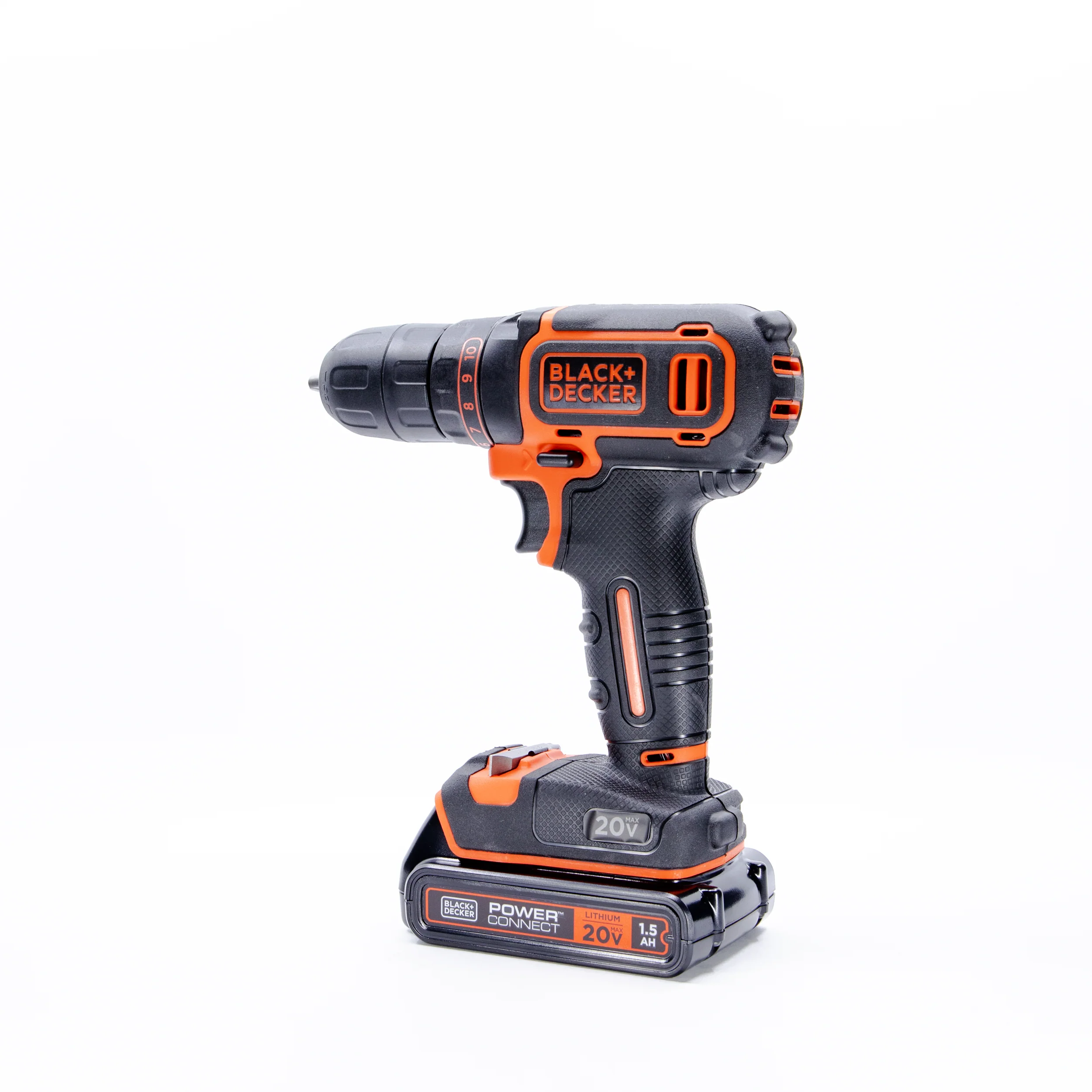 20V MAX* POWERCONNECT™ Cordless 3/8 Inch Drill Driver Kit, Battery and Charger Included - Image 7