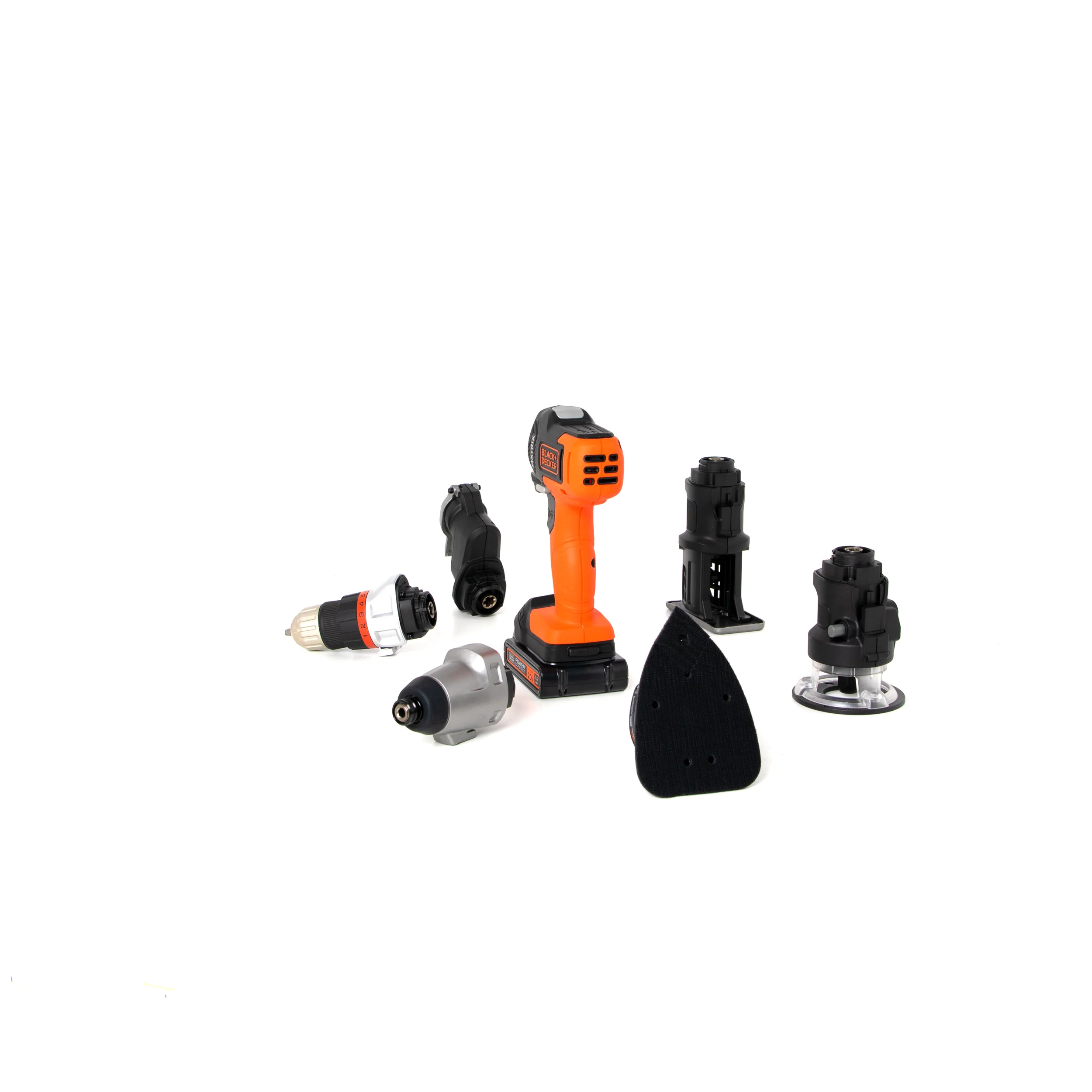 20V MAX* POWERCONNECT™ MATRIX™ Cordless Drill and 6-Piece Power Tool Combo Kit, Battery and Charger Included - Image 10