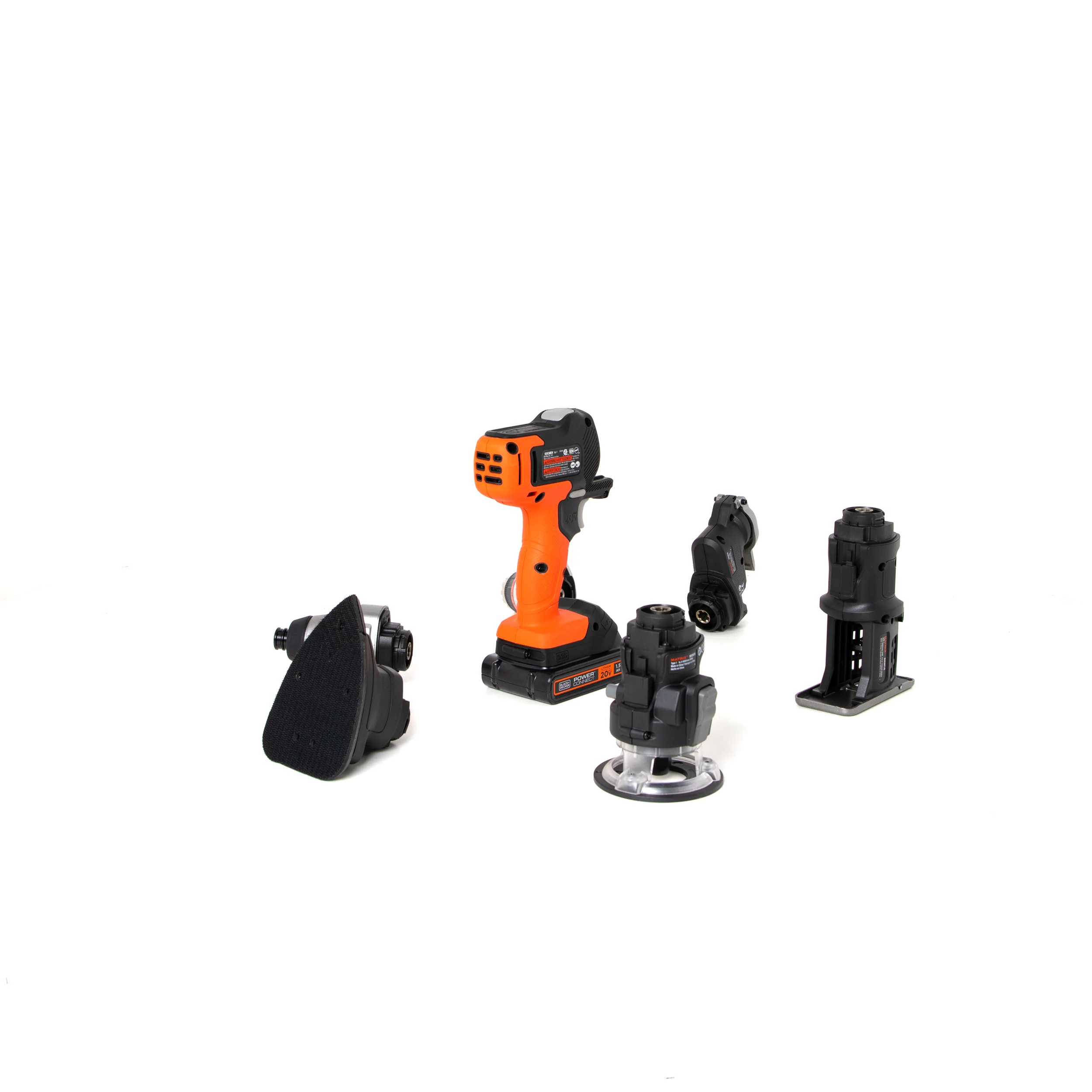 20V MAX* POWERCONNECT™ MATRIX™ Cordless Drill and 6-Piece Power Tool Combo Kit, Battery and Charger Included - Image 16