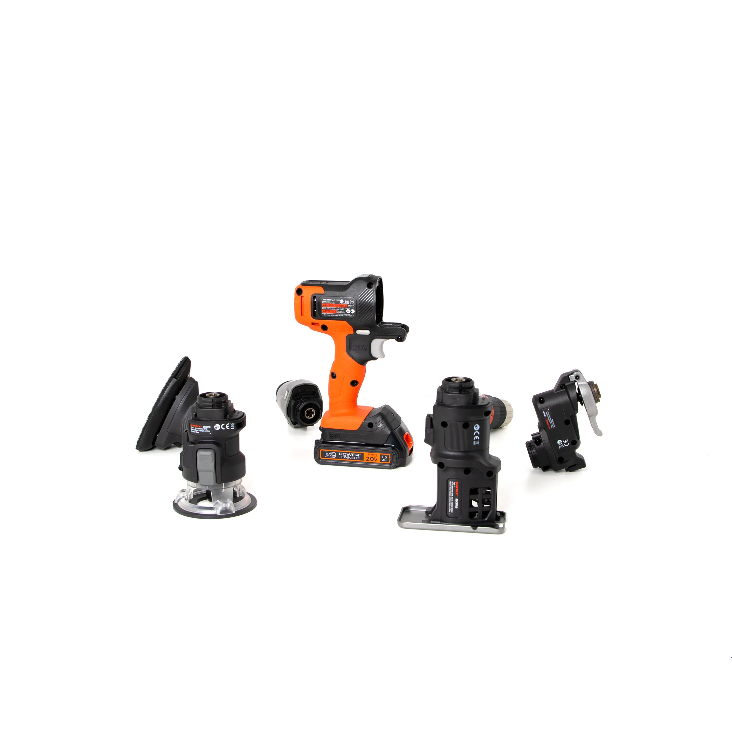 20V MAX* POWERCONNECT™ MATRIX™ Cordless Drill and 6-Piece Power Tool Combo Kit, Battery and Charger Included - Image 22