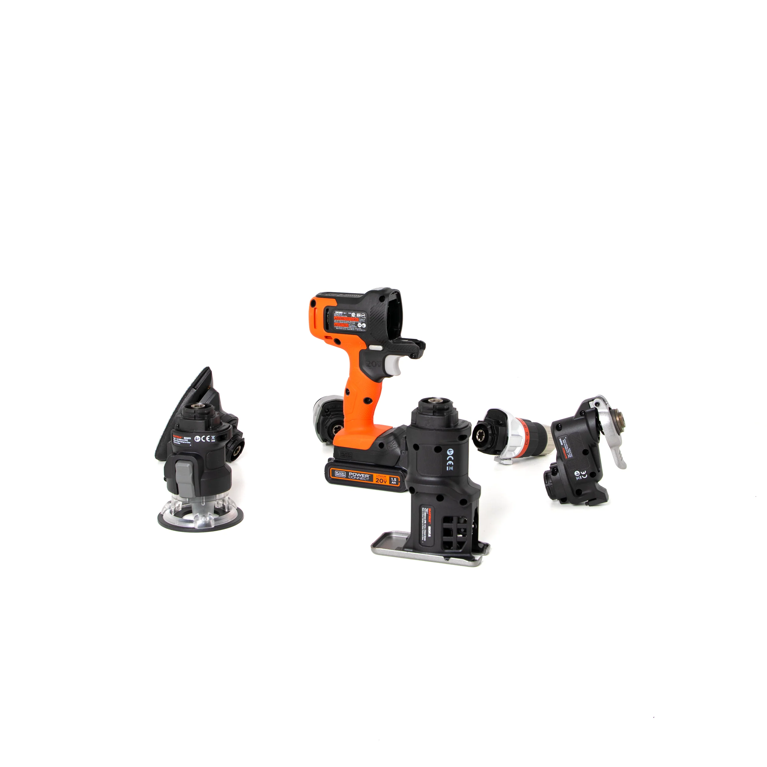 20V MAX* POWERCONNECT™ MATRIX™ Cordless Drill and 6-Piece Power Tool Combo Kit, Battery and Charger Included - Image 23