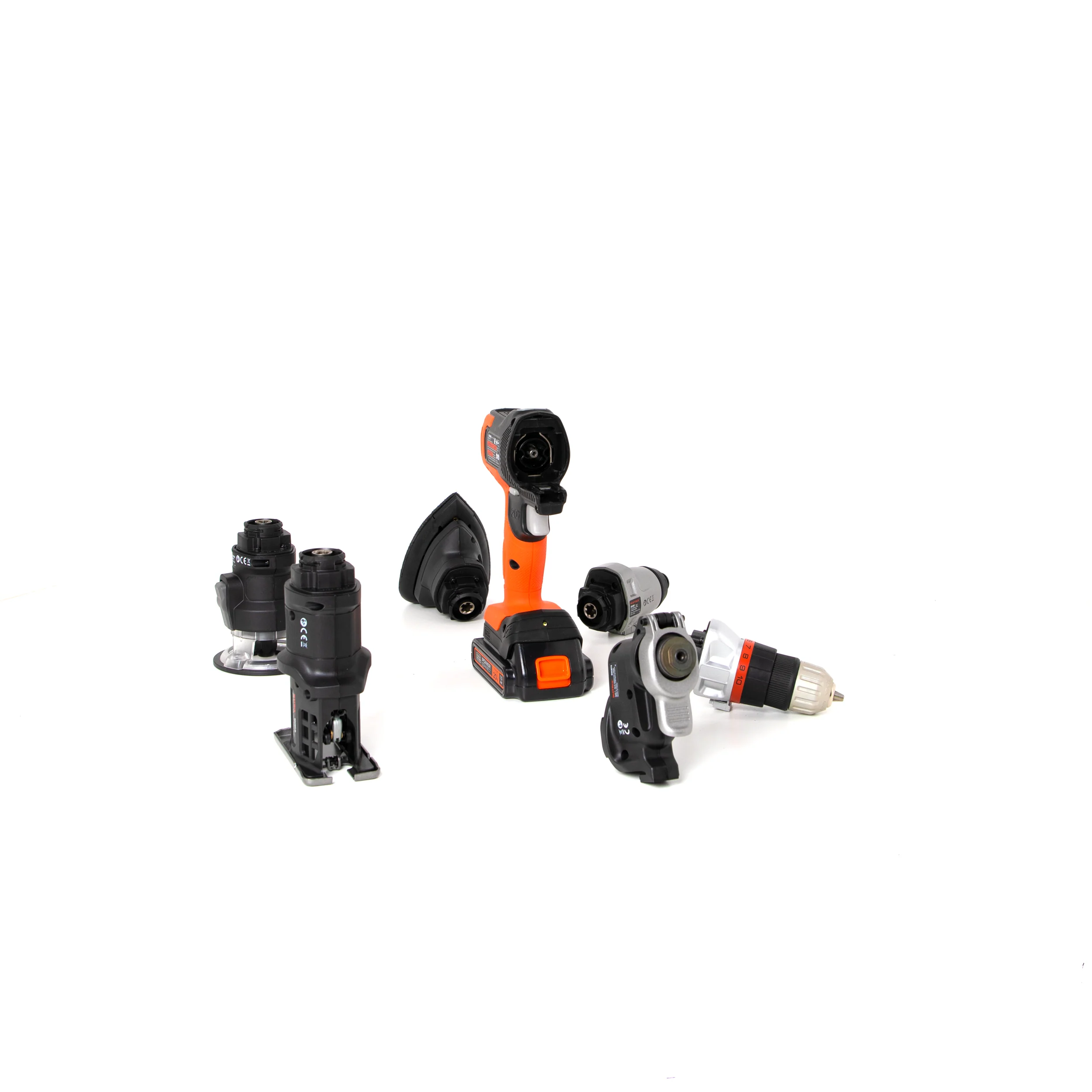 20V MAX* POWERCONNECT™ MATRIX™ Cordless Drill and 6-Piece Power Tool Combo Kit, Battery and Charger Included - Image 28