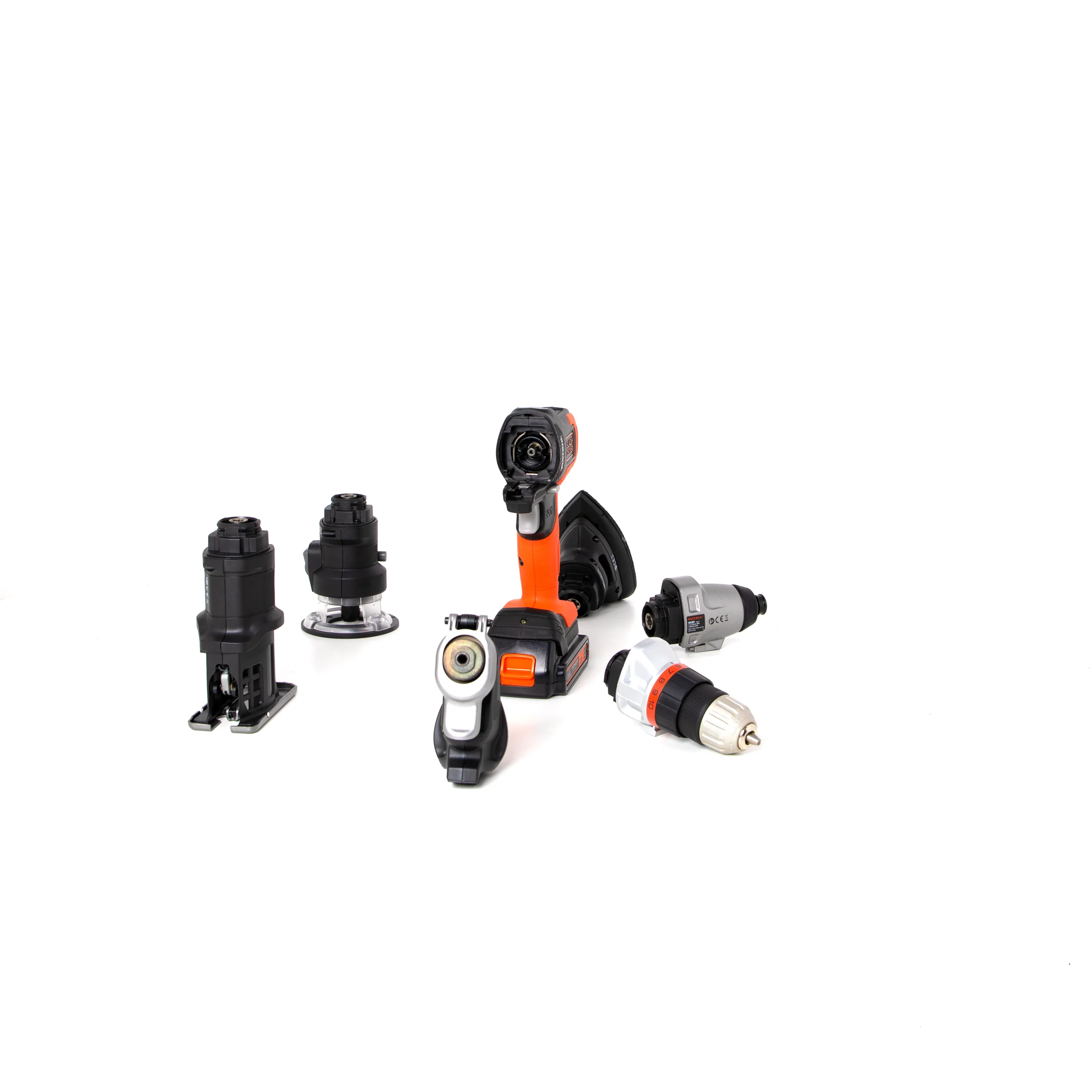 20V MAX* POWERCONNECT™ MATRIX™ Cordless Drill and 6-Piece Power Tool Combo Kit, Battery and Charger Included - Image 31