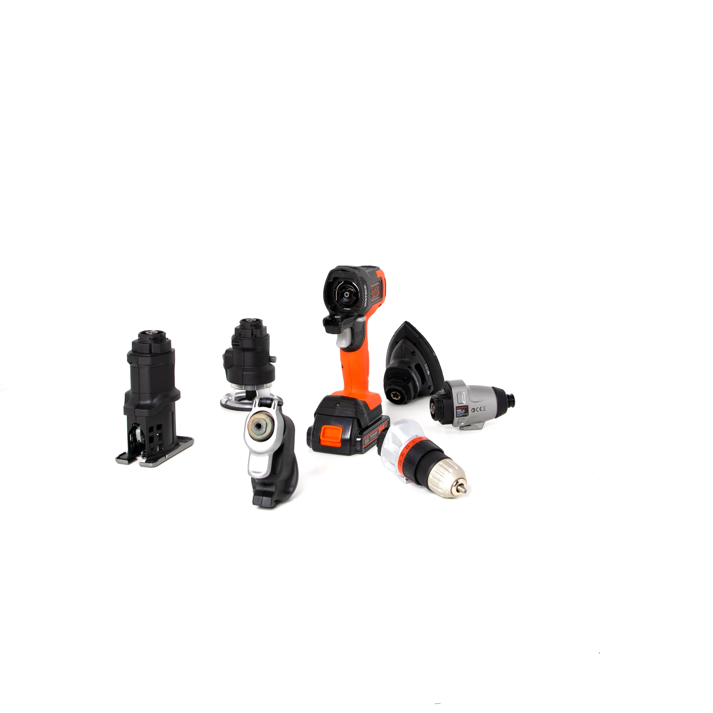 20V MAX* POWERCONNECT™ MATRIX™ Cordless Drill and 6-Piece Power Tool Combo Kit, Battery and Charger Included - Image 32