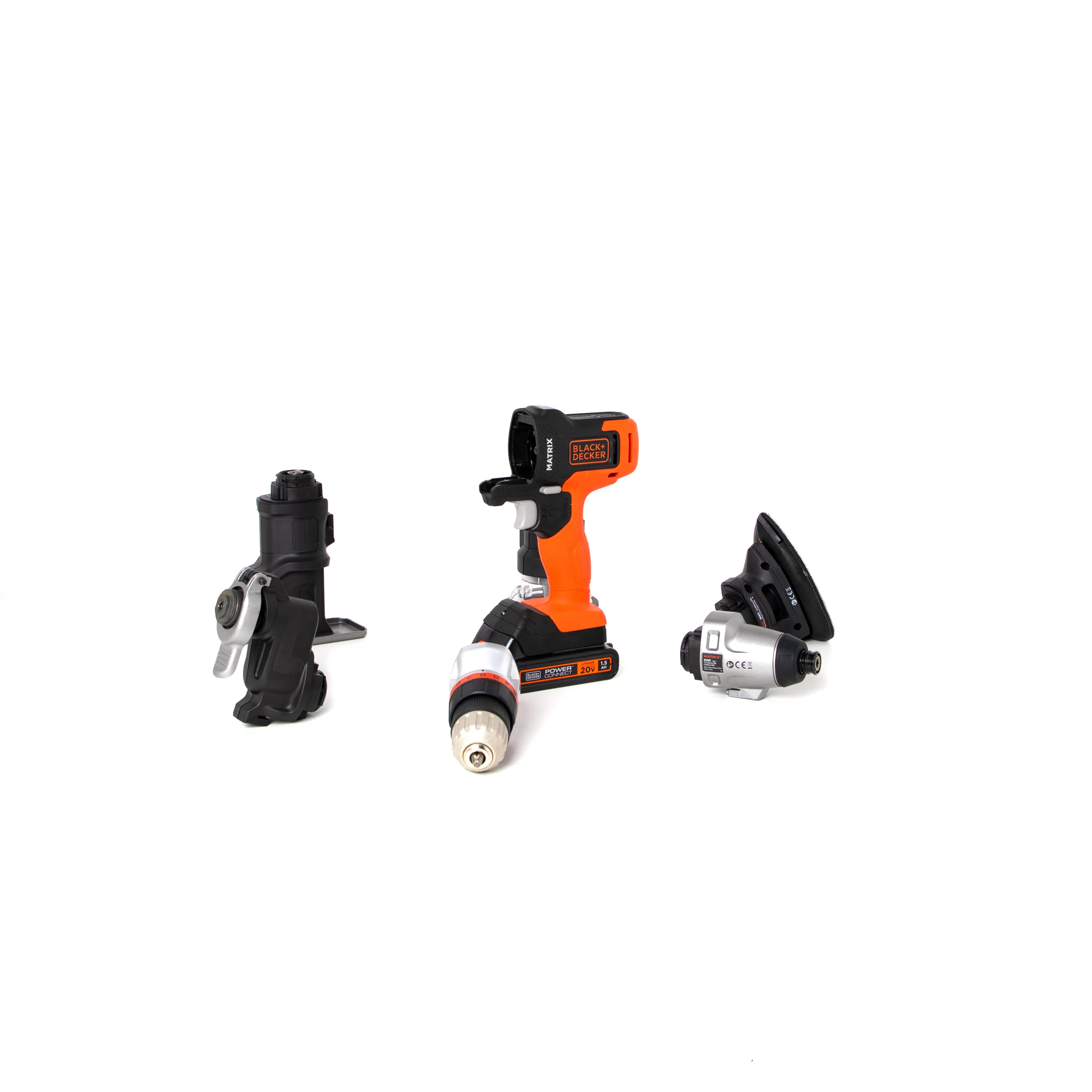 20V MAX* POWERCONNECT™ MATRIX™ Cordless Drill and 6-Piece Power Tool Combo Kit, Battery and Charger Included - Image 36