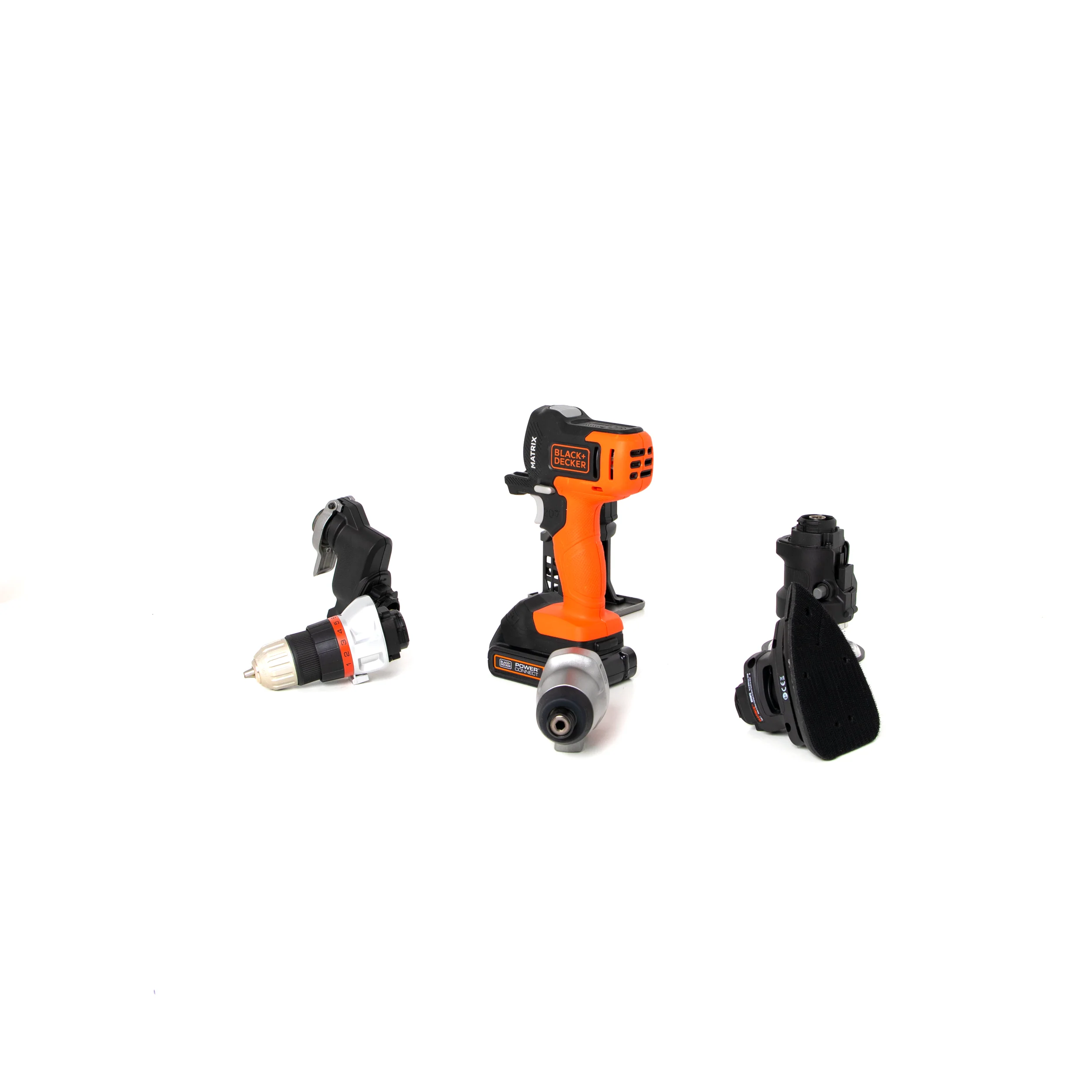 20V MAX* POWERCONNECT™ MATRIX™ Cordless Drill and 6-Piece Power Tool Combo Kit, Battery and Charger Included - Image 7