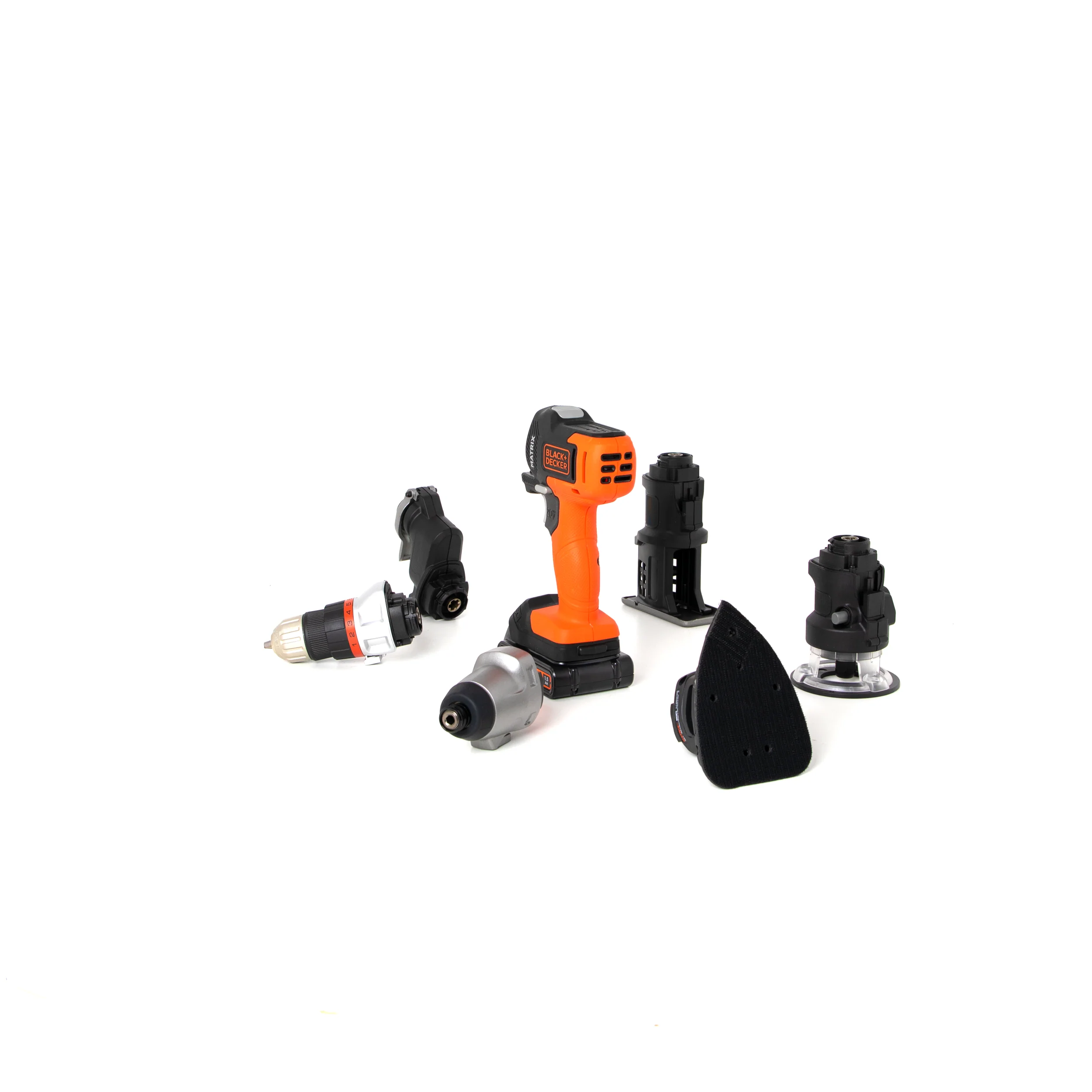 20V MAX* POWERCONNECT™ MATRIX™ Cordless Drill and 6-Piece Power Tool Combo Kit, Battery and Charger Included - Image 9