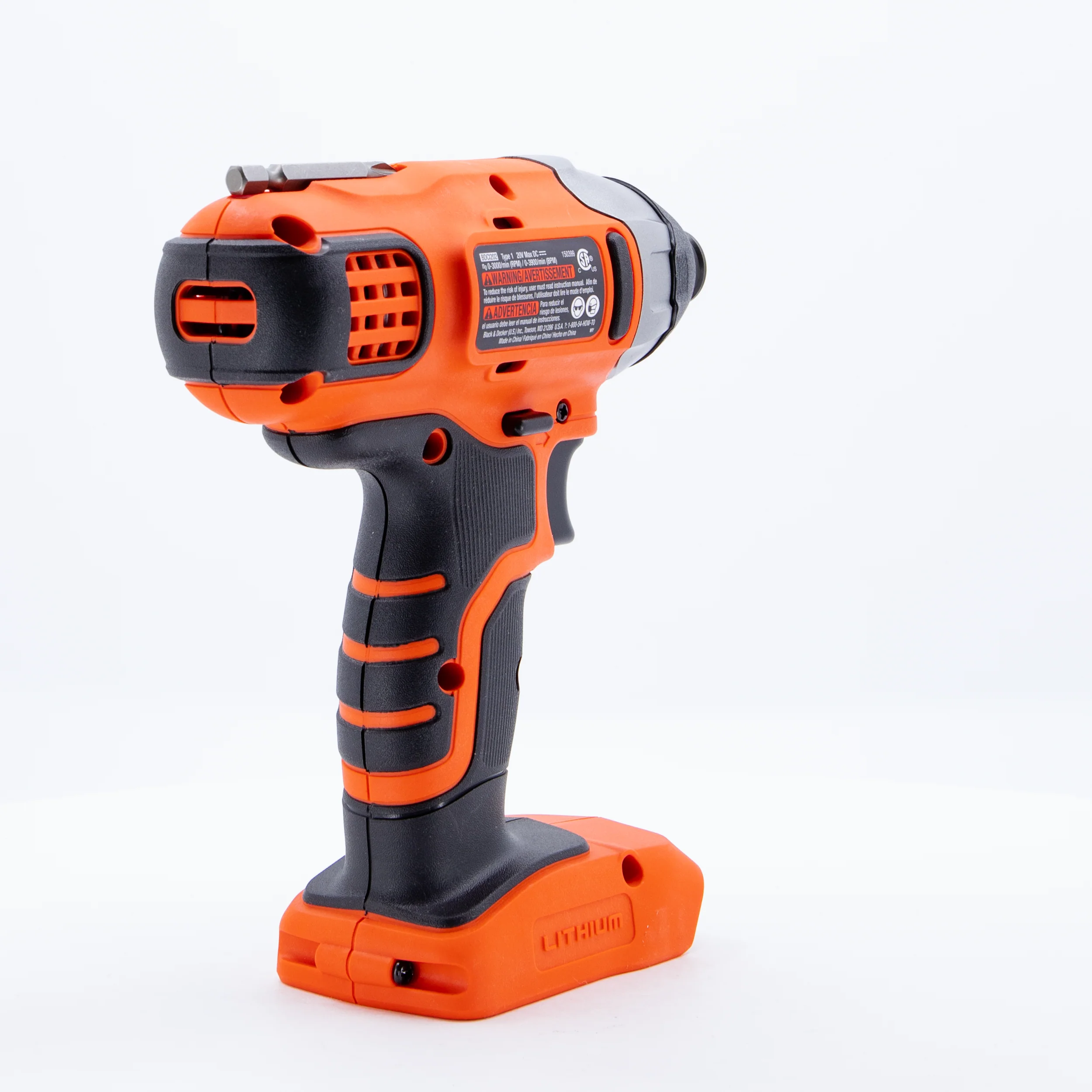 20V MAX* POWERCONNECT™ Cordless Impact Driver, Battery and Charger Not Included - Image 16