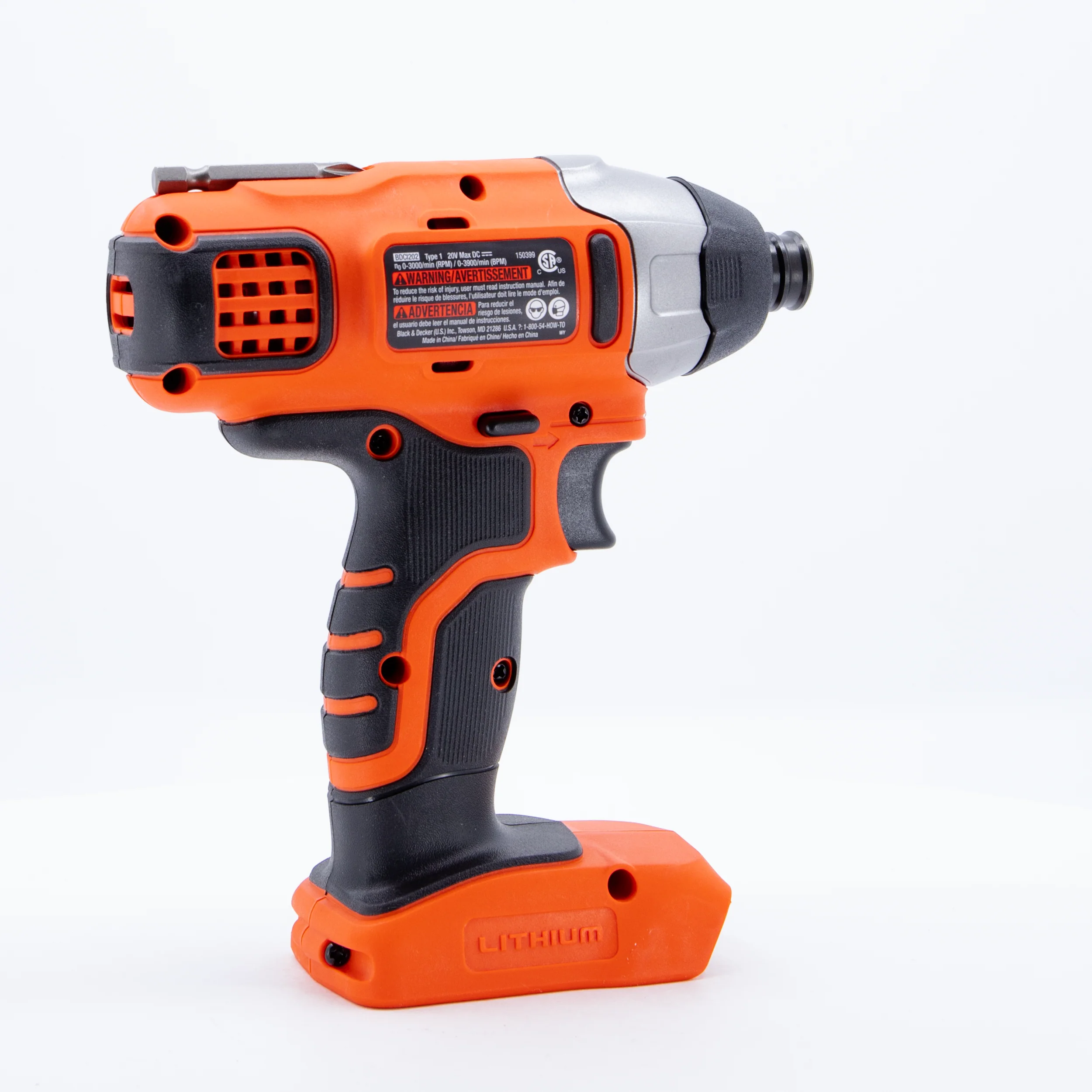 20V MAX* POWERCONNECT™ Cordless Impact Driver, Battery and Charger Not Included - Image 19