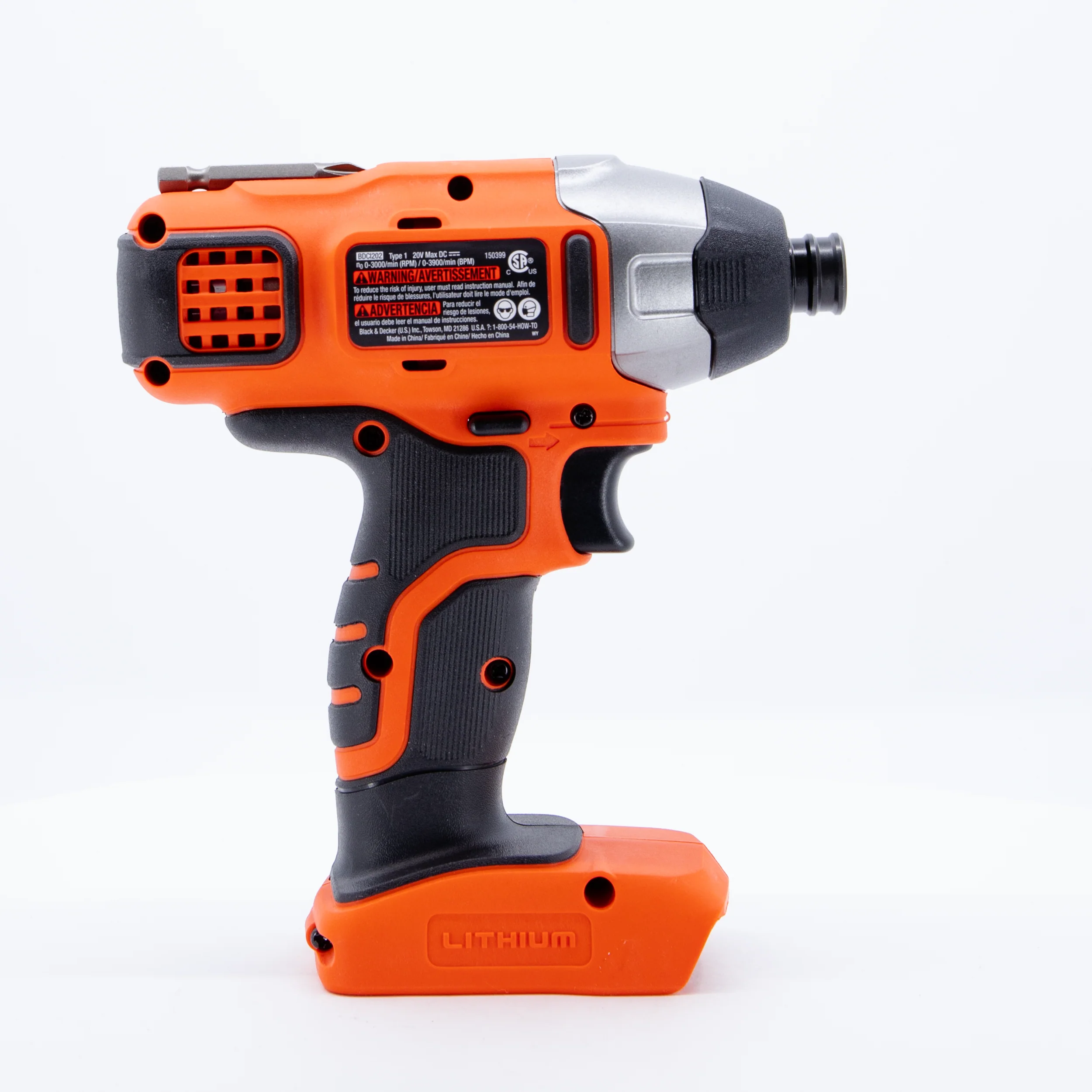 20V MAX* POWERCONNECT™ Cordless Impact Driver, Battery and Charger Not Included - Image 21